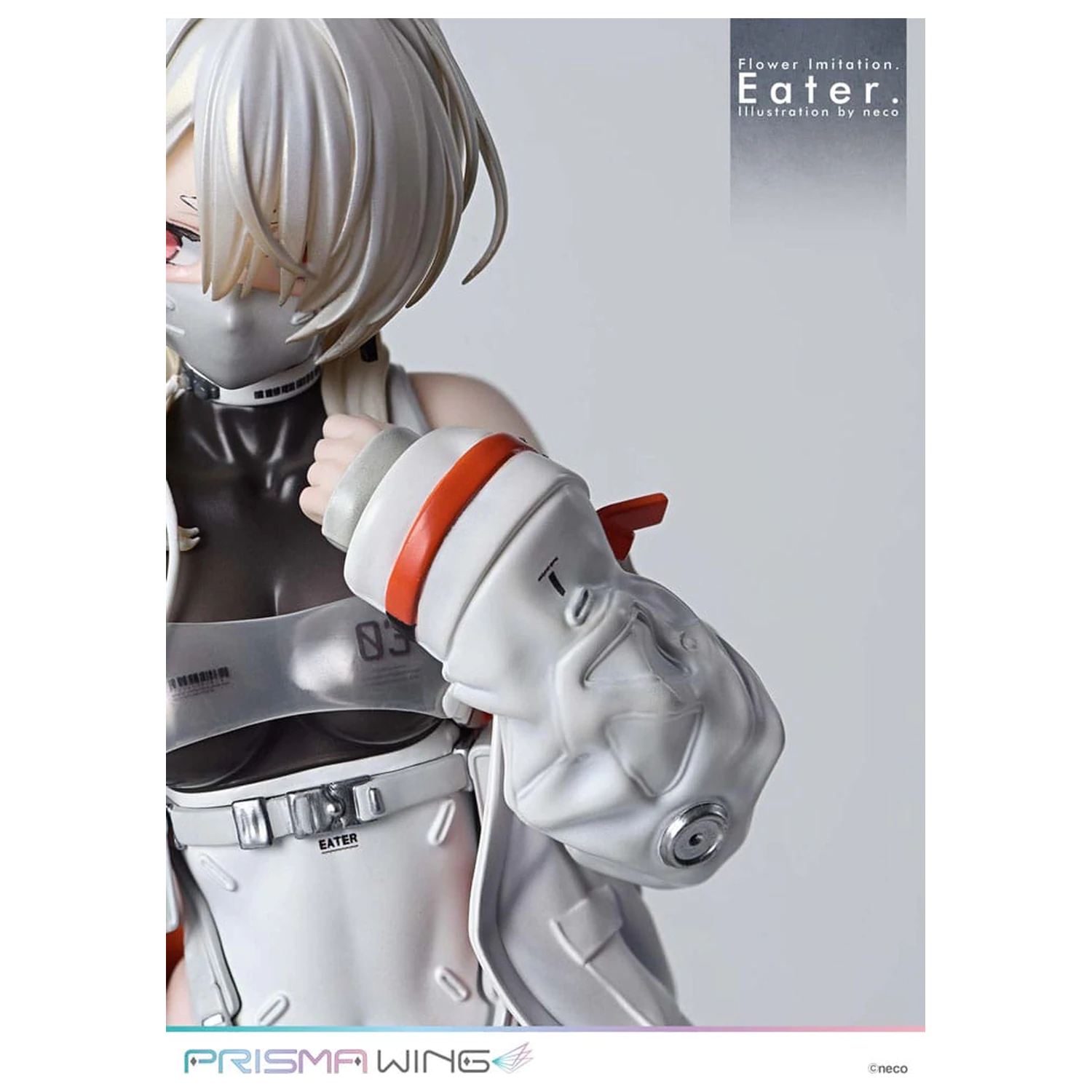 Flower Imitation Prisma Wing PVC Statua 1/7 Eater Illustration by neco 32 cm fotografija proizvoda