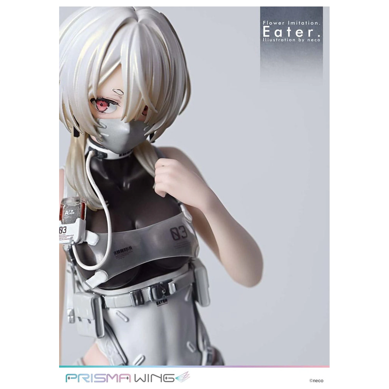 Flower Imitation Prisma Wing PVC Statua 1/7 Eater Illustration by neco 32 cm fotografija proizvoda