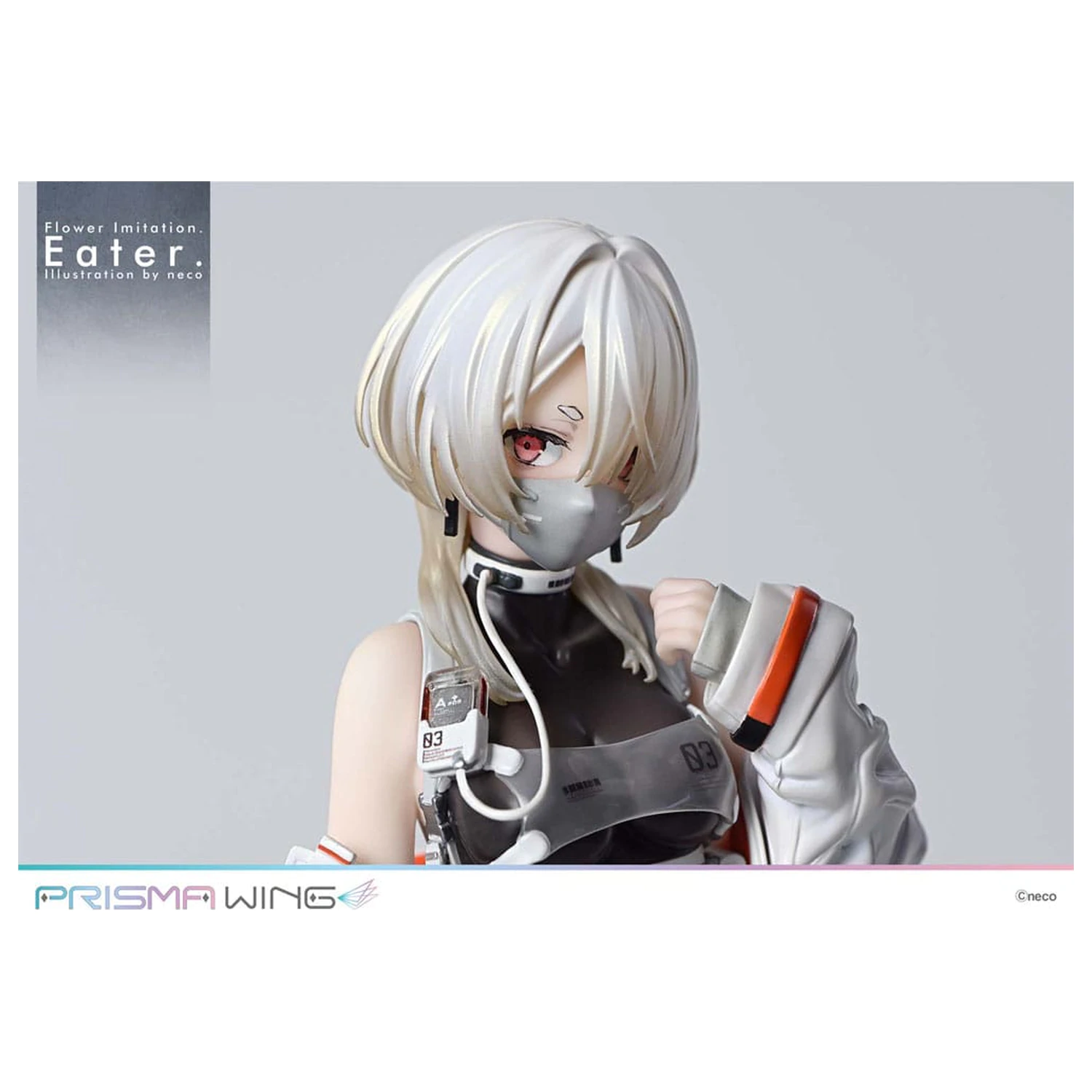 Flower Imitation Prisma Wing PVC Statua 1/7 Eater Illustration by neco 32 cm fotografija proizvoda