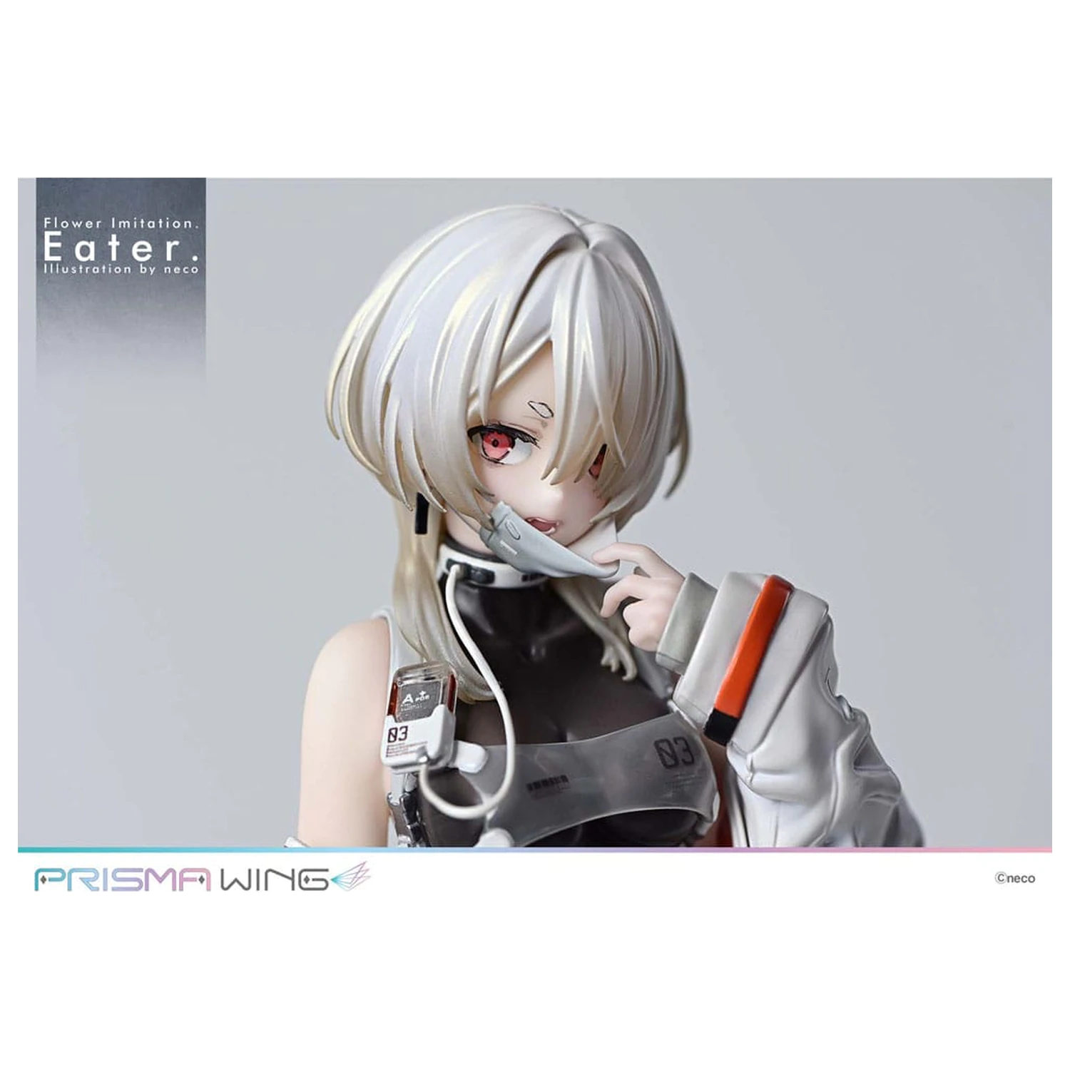 Flower Imitation Prisma Wing PVC Statua 1/7 Eater Illustration by neco 32 cm fotografija proizvoda