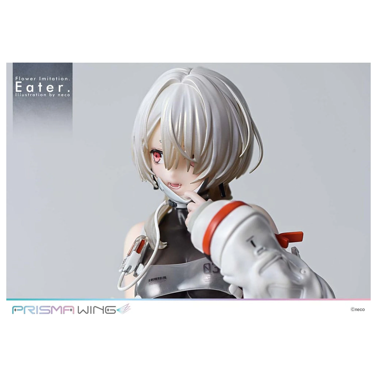 Flower Imitation Prisma Wing PVC Statua 1/7 Eater Illustration by neco 32 cm fotografija proizvoda