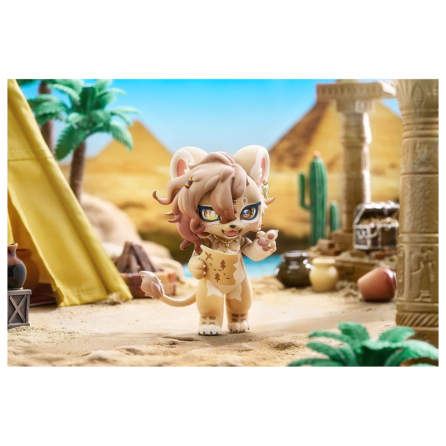 Fluffy Land Nendoroid Akcijska figura kolovoz 10 cm fotografija proizvoda