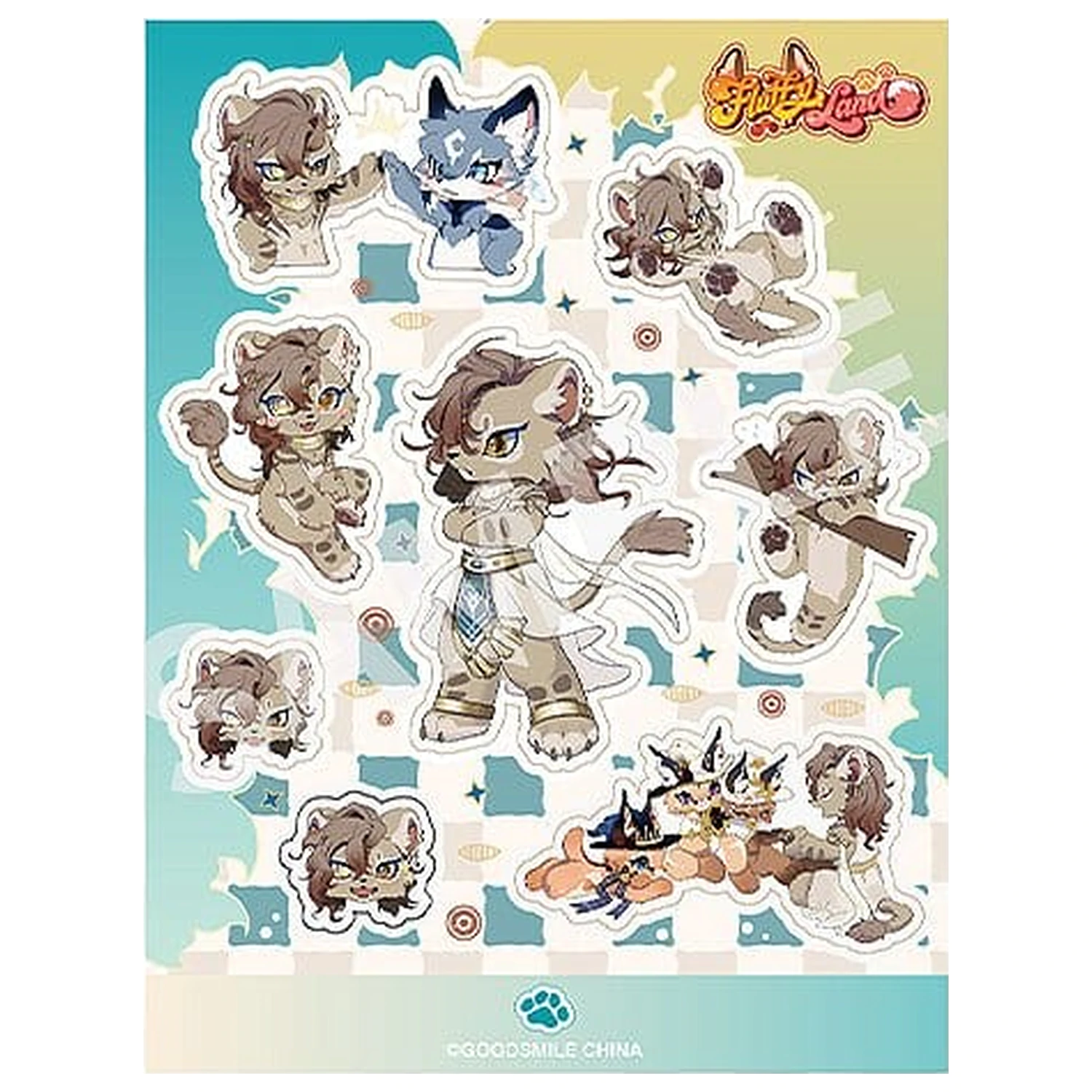 Fluffy Land Nendoroid Akcijska figura kolovoz 10 cm fotografija proizvoda