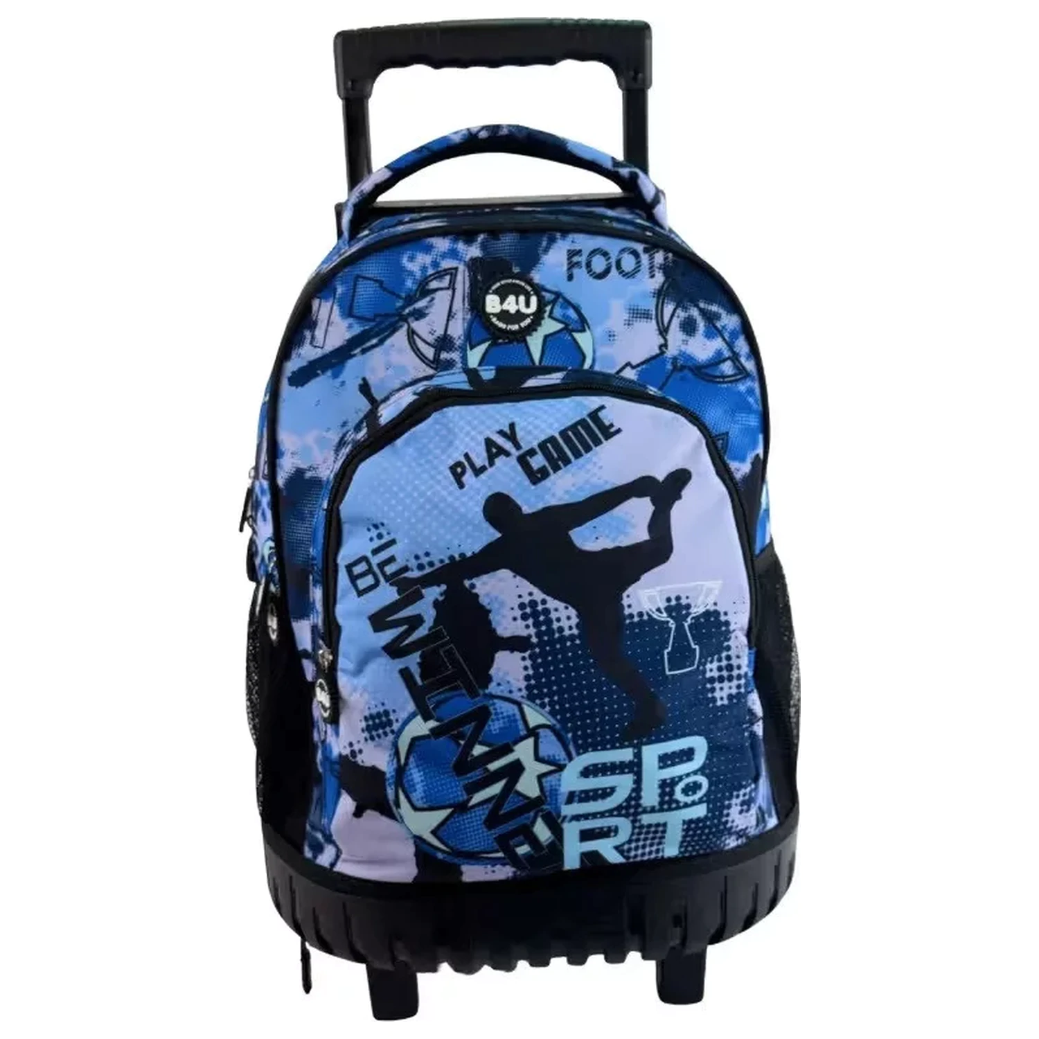 Nogomet Budi pobjednik premium školska torba na kotačima, torba 44 cm fotografija proizvoda