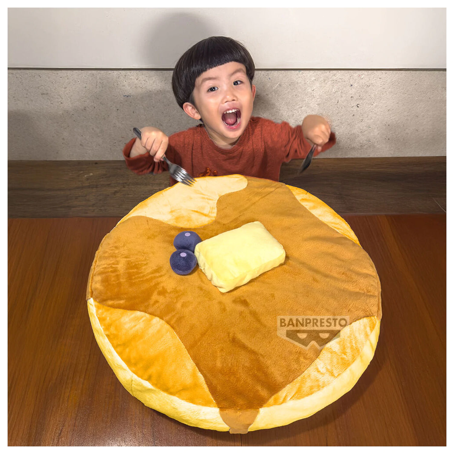 Food Series Igračka palačinka plišana 10 cm fotografija proizvoda