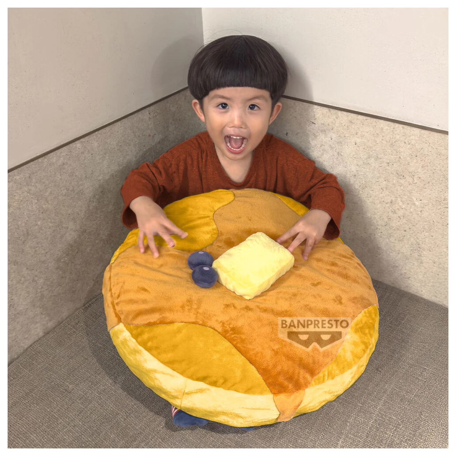 Food Series Igračka palačinka plišana 10 cm fotografija proizvoda