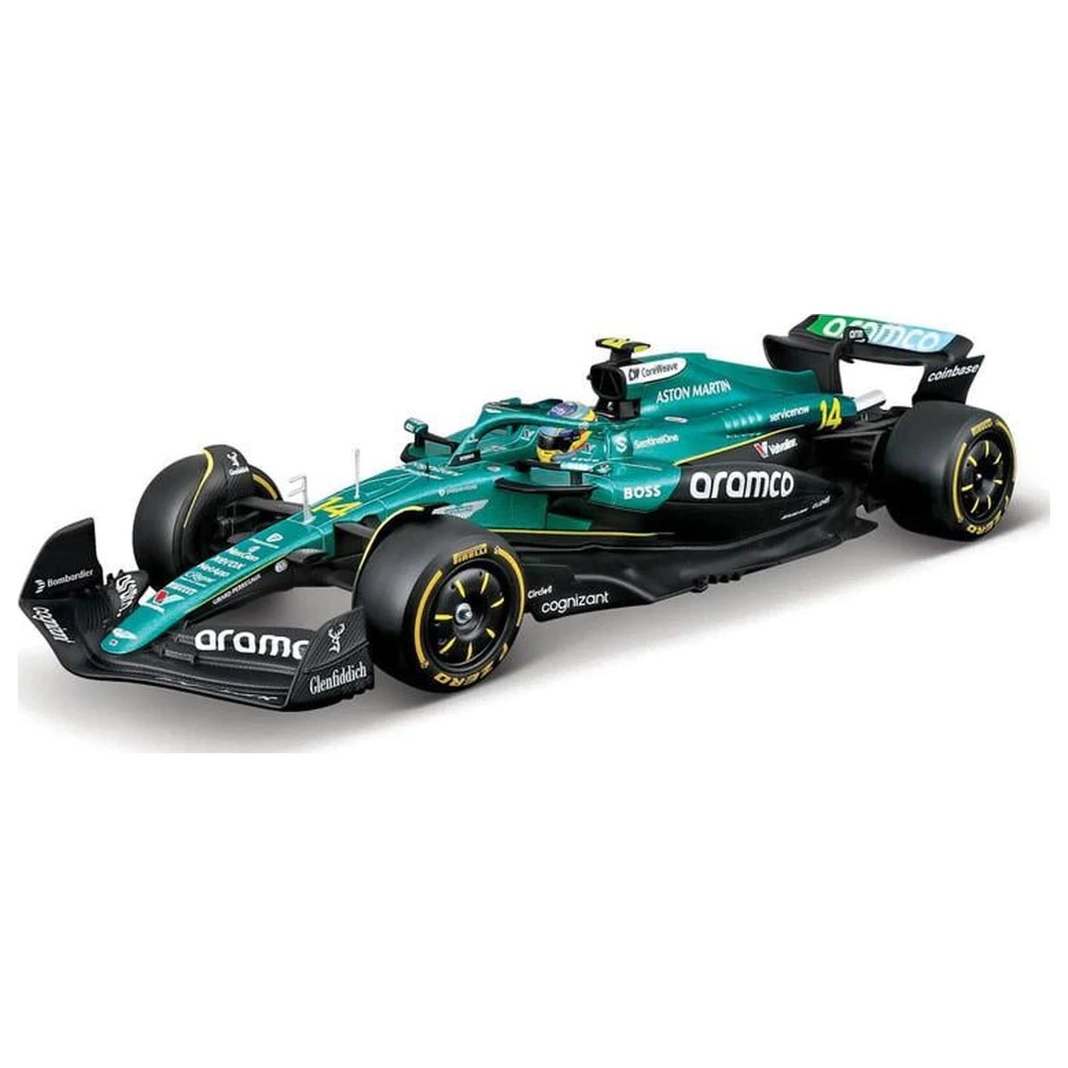 Formula 1 F1 Aston Martin AMR 25 2025 Alonso Die-cast Model 1/24 fotografija proizvoda