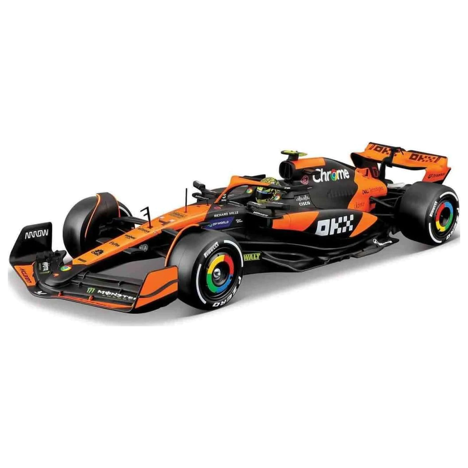 Formula 1 F1 McLaren MCL38 Lando Norris komplet modela 1:24 fotografija proizvoda