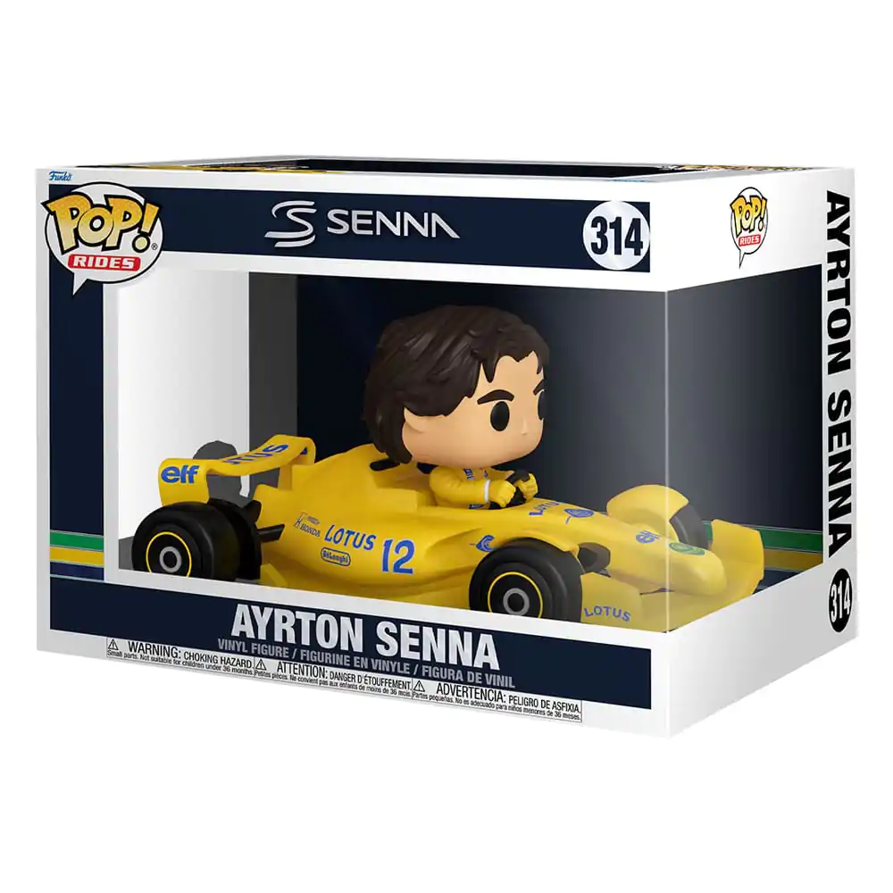 Formula 1 Funko POP! Rides Deluxe Vinil Figura Lotus - Ayrton Senna 9 cm [OŠTEĆENO PAKIRANJE] fotografija proizvoda