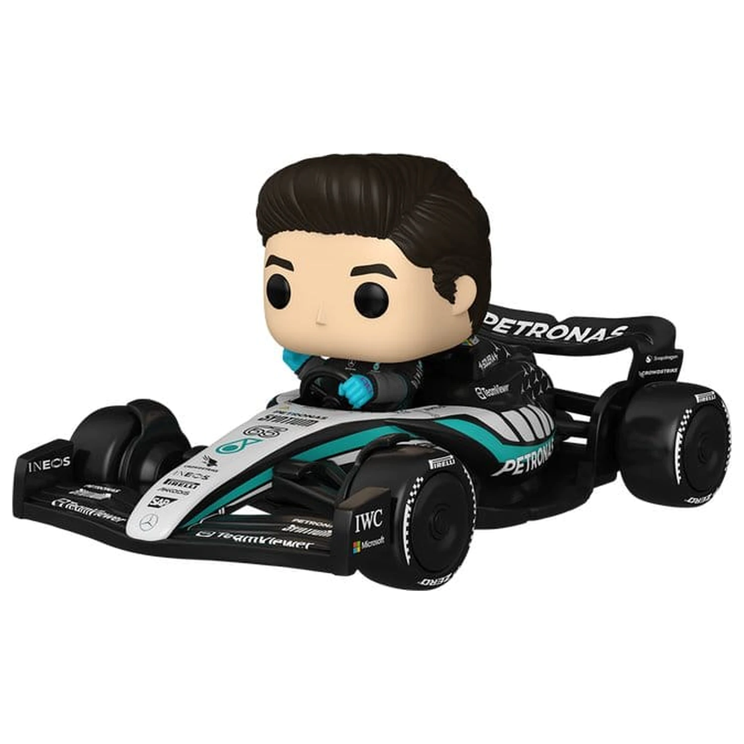 Formula 1 Funko POP! Rides Super Deluxe vinilna figura Mercedes Benz - George Russell 15 cm fotografija proizvoda