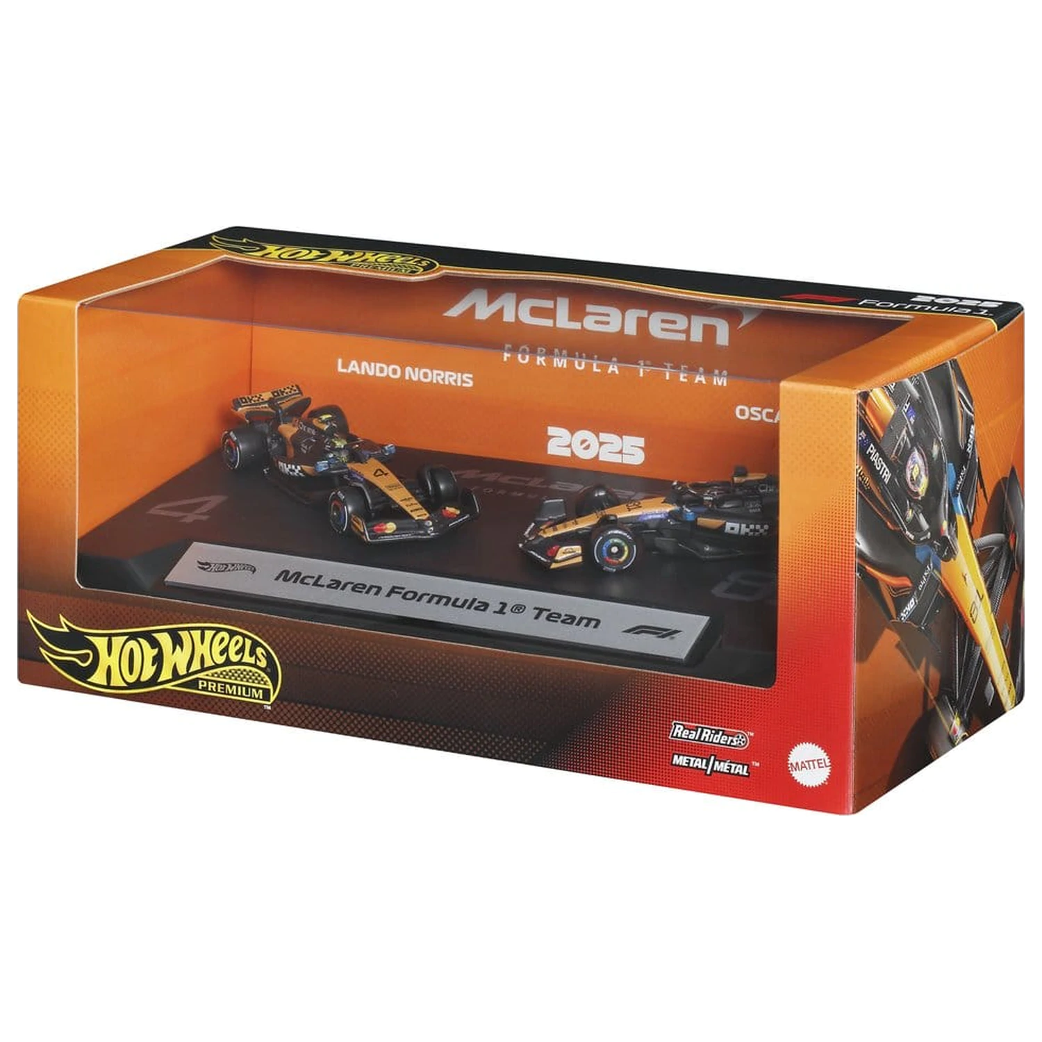 Formula 1 Hot Wheels Premium lijevano vozilo 2-Pakiranje 1:64 Team McLaren fotografija proizvoda