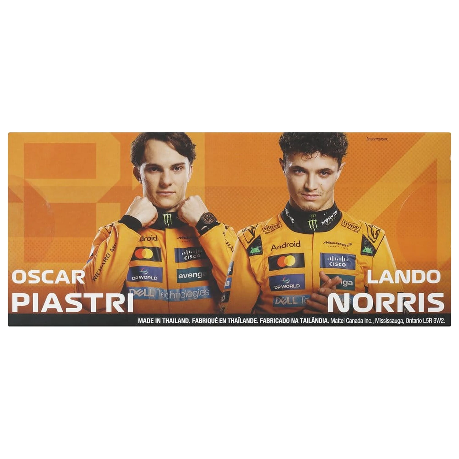Formula 1 Hot Wheels Premium lijevano vozilo 2-Pakiranje 1:64 Team McLaren fotografija proizvoda