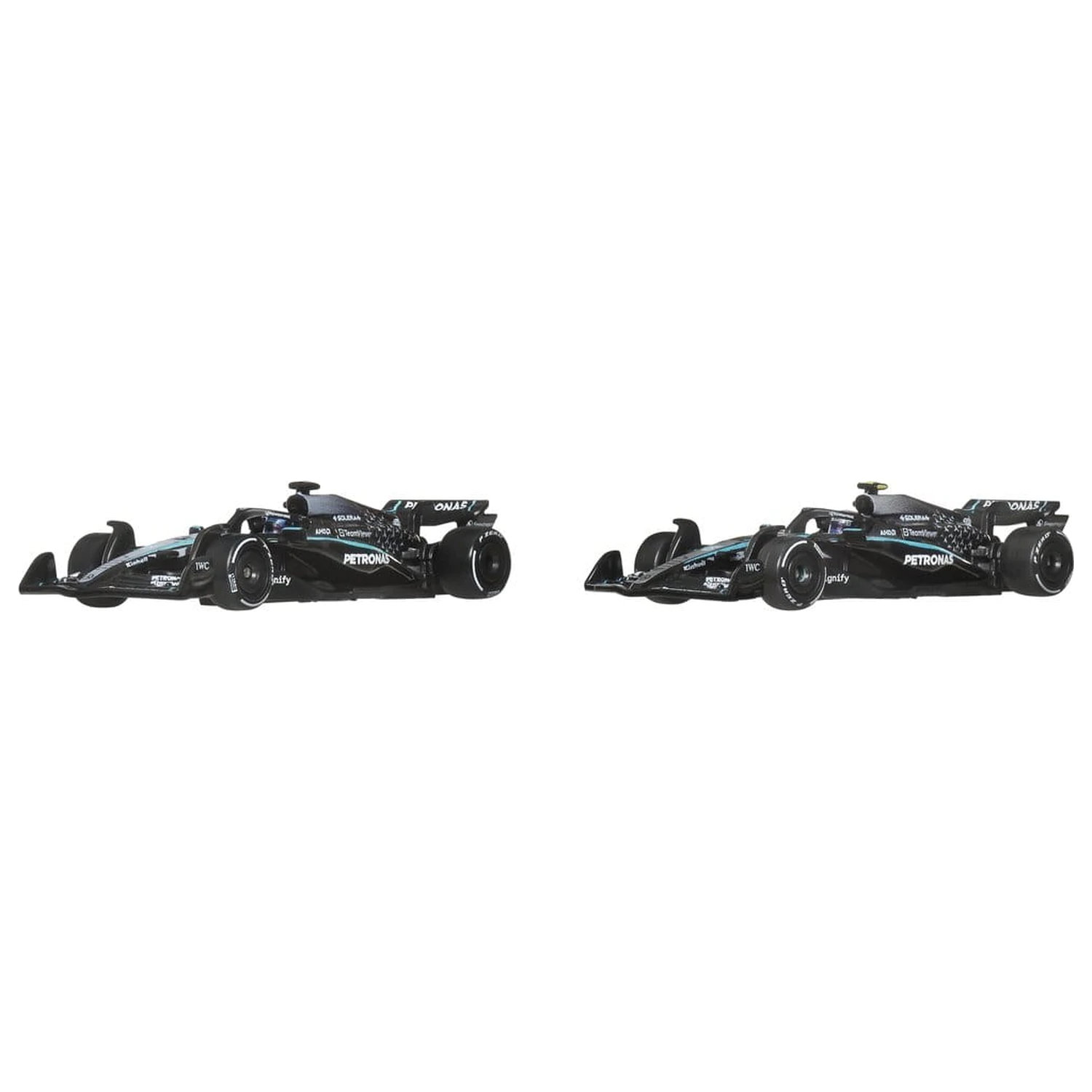 Formula 1 Hot Wheels Premium lijevani automobil dvostruko pakiranje 1:64 Team Mercedes-AMG PETRONAS fotografija proizvoda