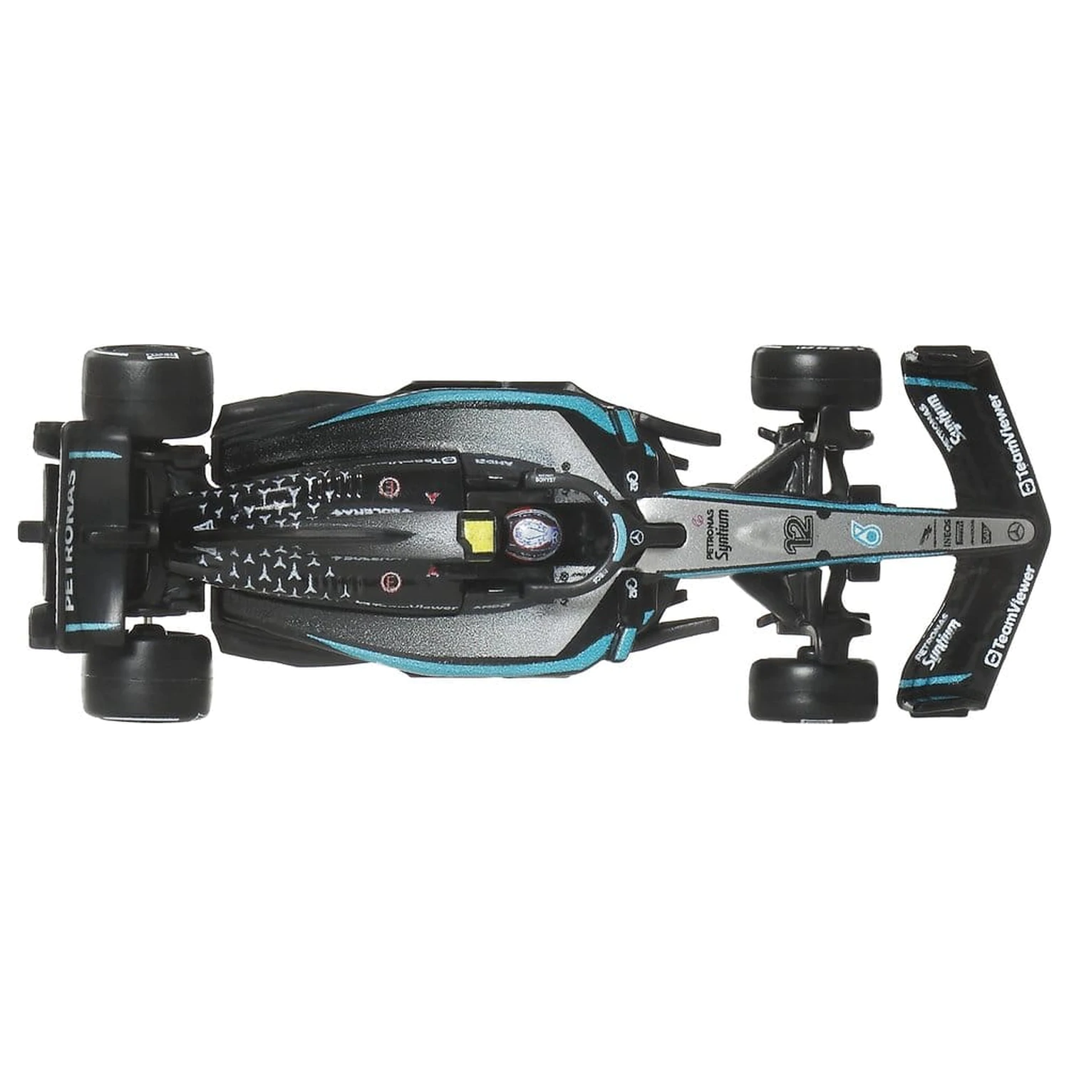 Formula 1 Hot Wheels Premium lijevani automobil dvostruko pakiranje 1:64 Team Mercedes-AMG PETRONAS fotografija proizvoda