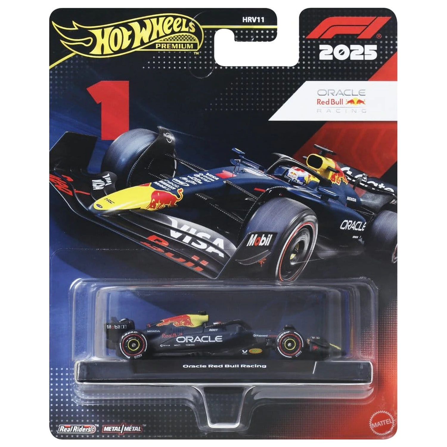 Formula 1 Hot Wheels Premium lijevano vozilo 1:64 Team Red Bull: Driver 1 fotografija proizvoda