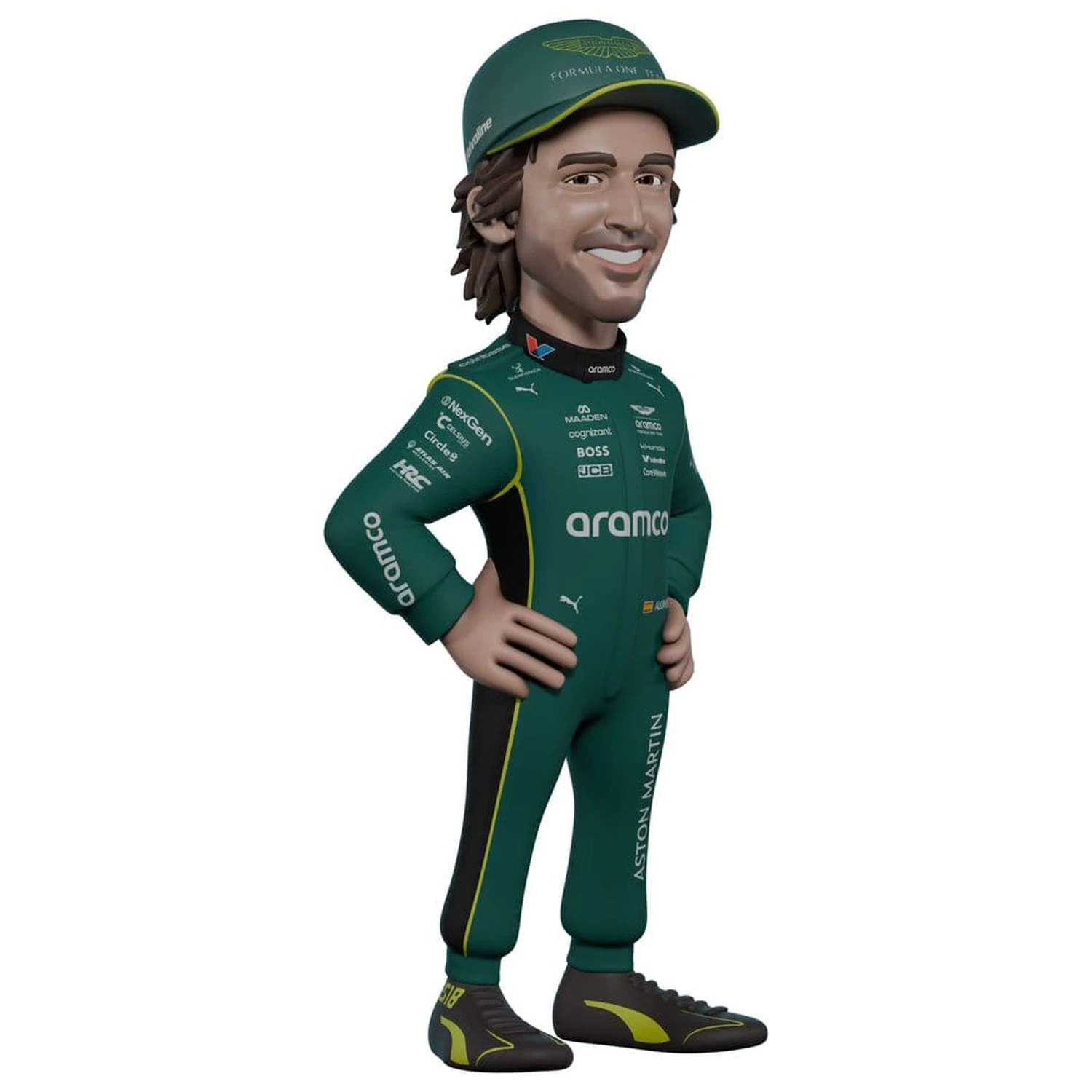 Formula 1 Minix figura Fernando Alonso (Aston Martin) 12 cm fotografija proizvoda