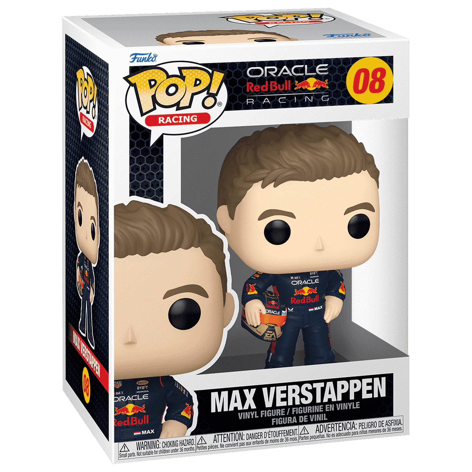 Formular 1 Funko POP! Racing Vinil Figura Verstappen s Kacigom 9 cm fotografija proizvoda
