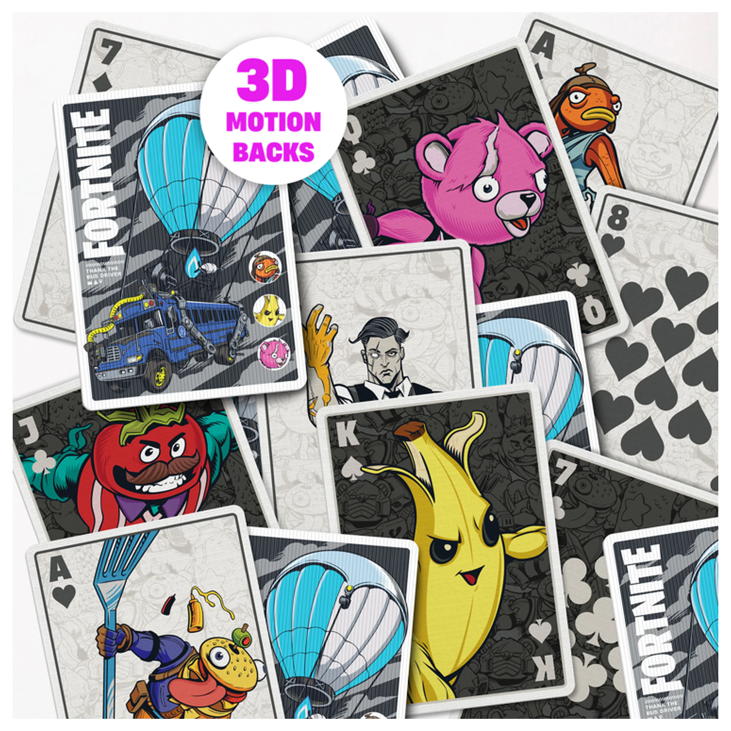 Fortnite 3D igraće karte fotografija proizvoda