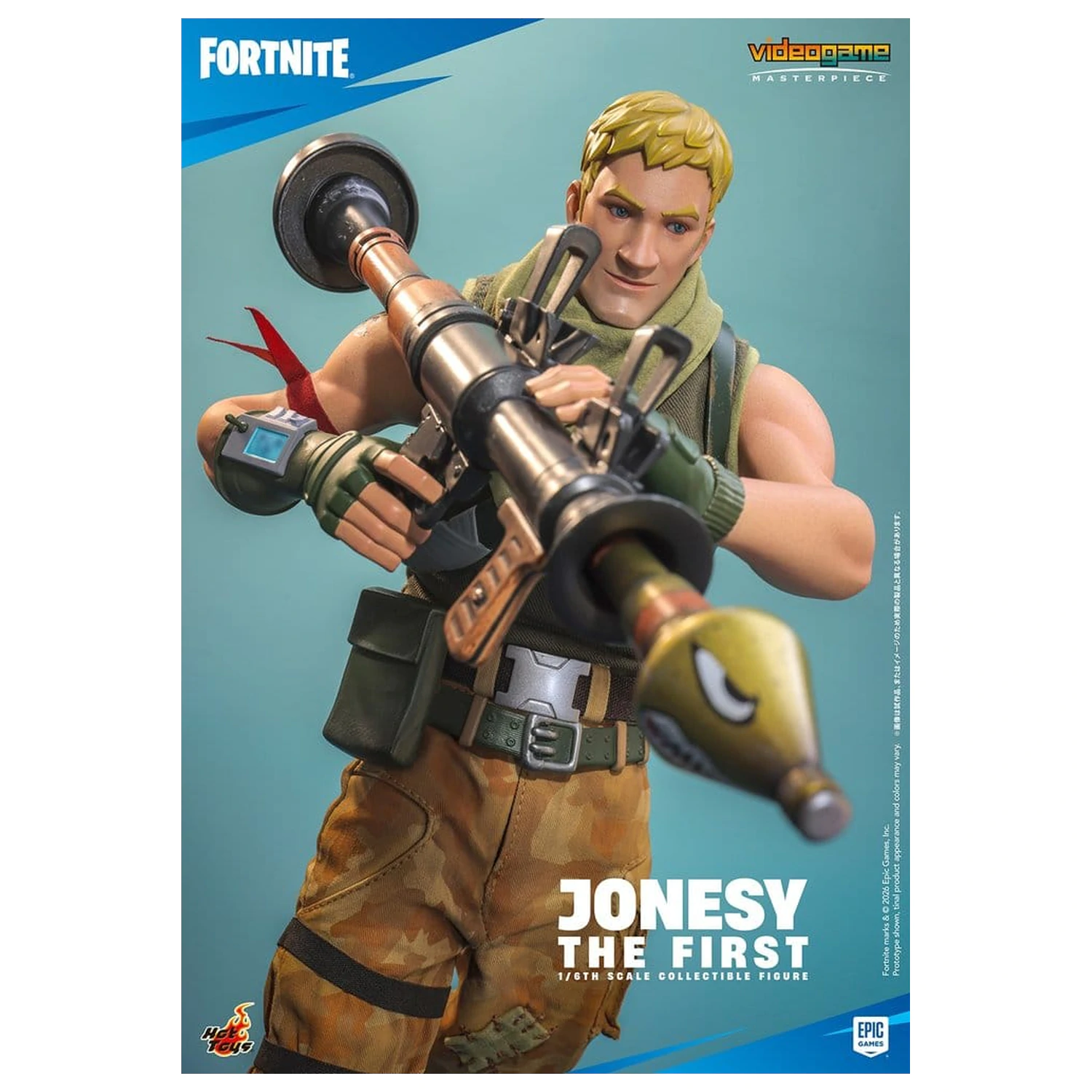 Fortnite Action Figure 1/6 Jonesy The First 32 cm fotografija proizvoda