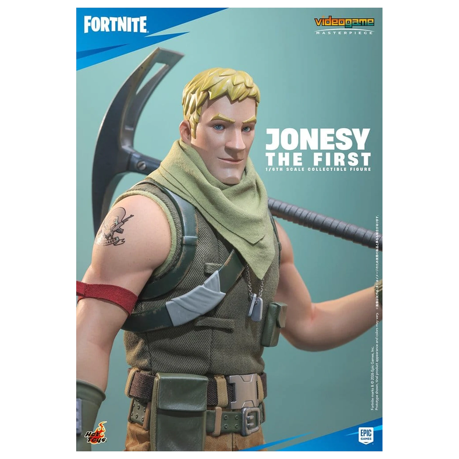 Fortnite Action Figure 1/6 Jonesy The First 32 cm fotografija proizvoda
