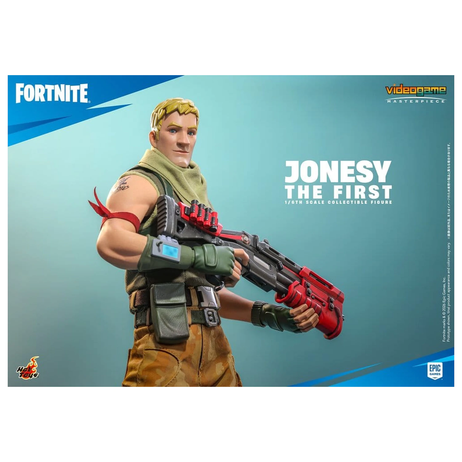 Fortnite Action Figure 1/6 Jonesy The First 32 cm fotografija proizvoda