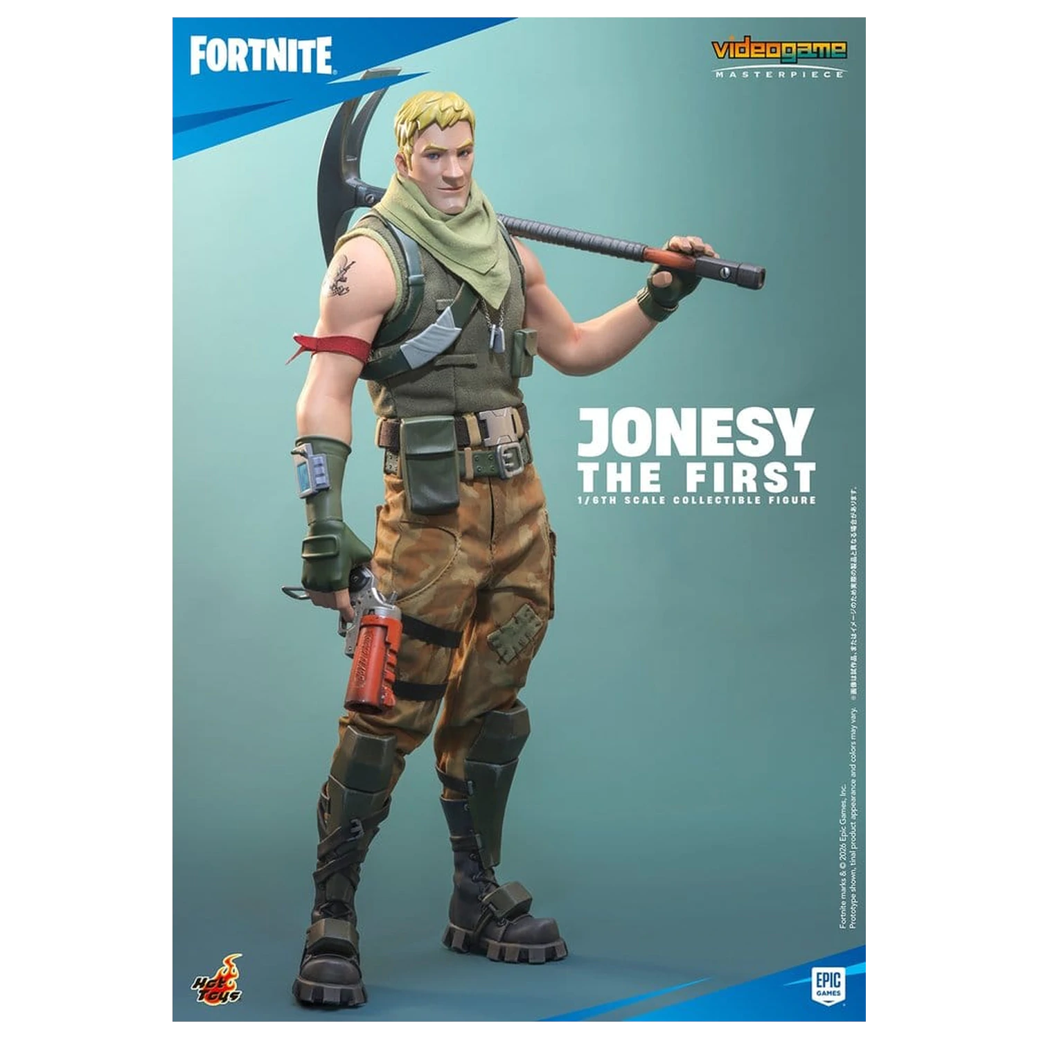 Fortnite Action Figure 1/6 Jonesy The First 32 cm fotografija proizvoda