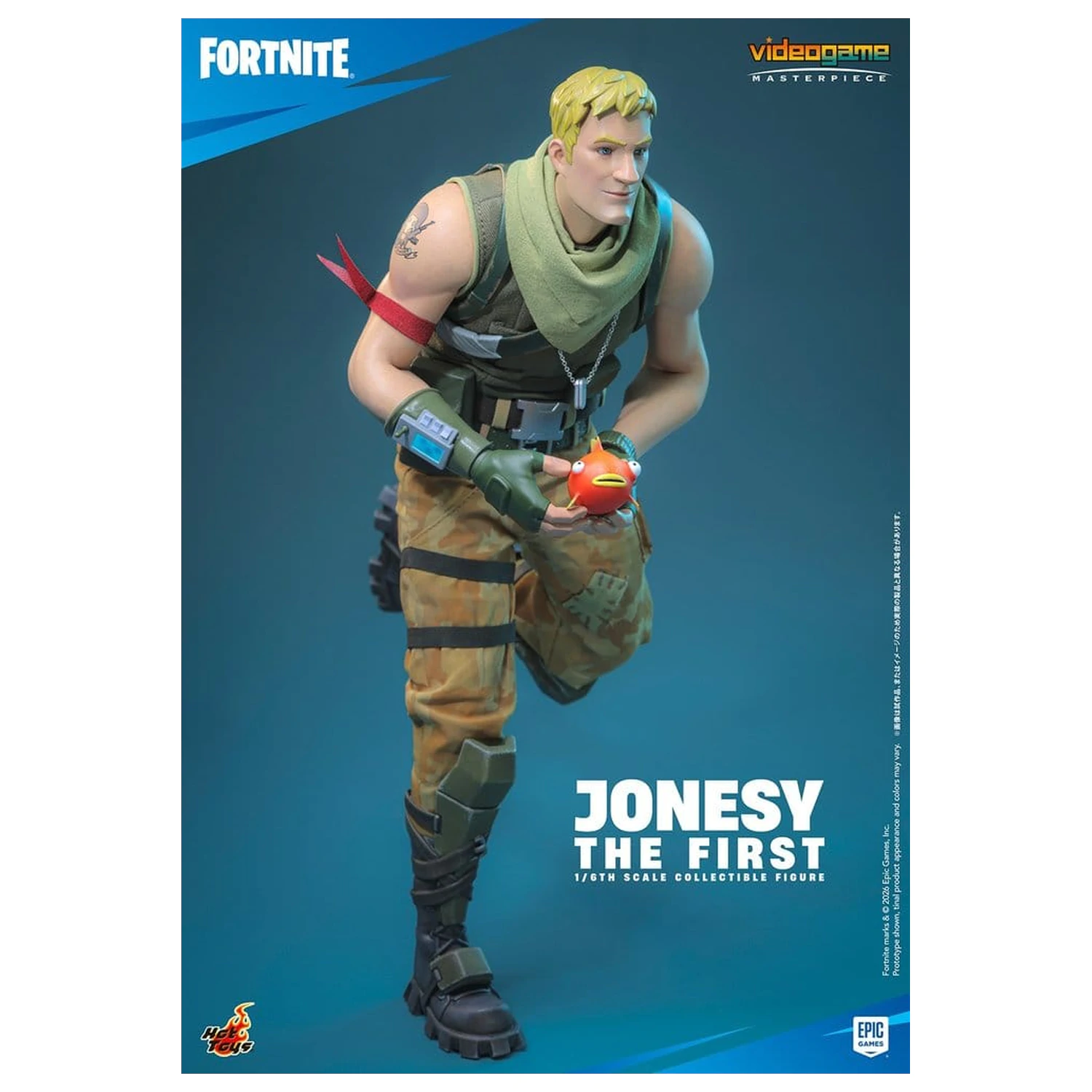 Fortnite Action Figure 1/6 Jonesy The First 32 cm fotografija proizvoda