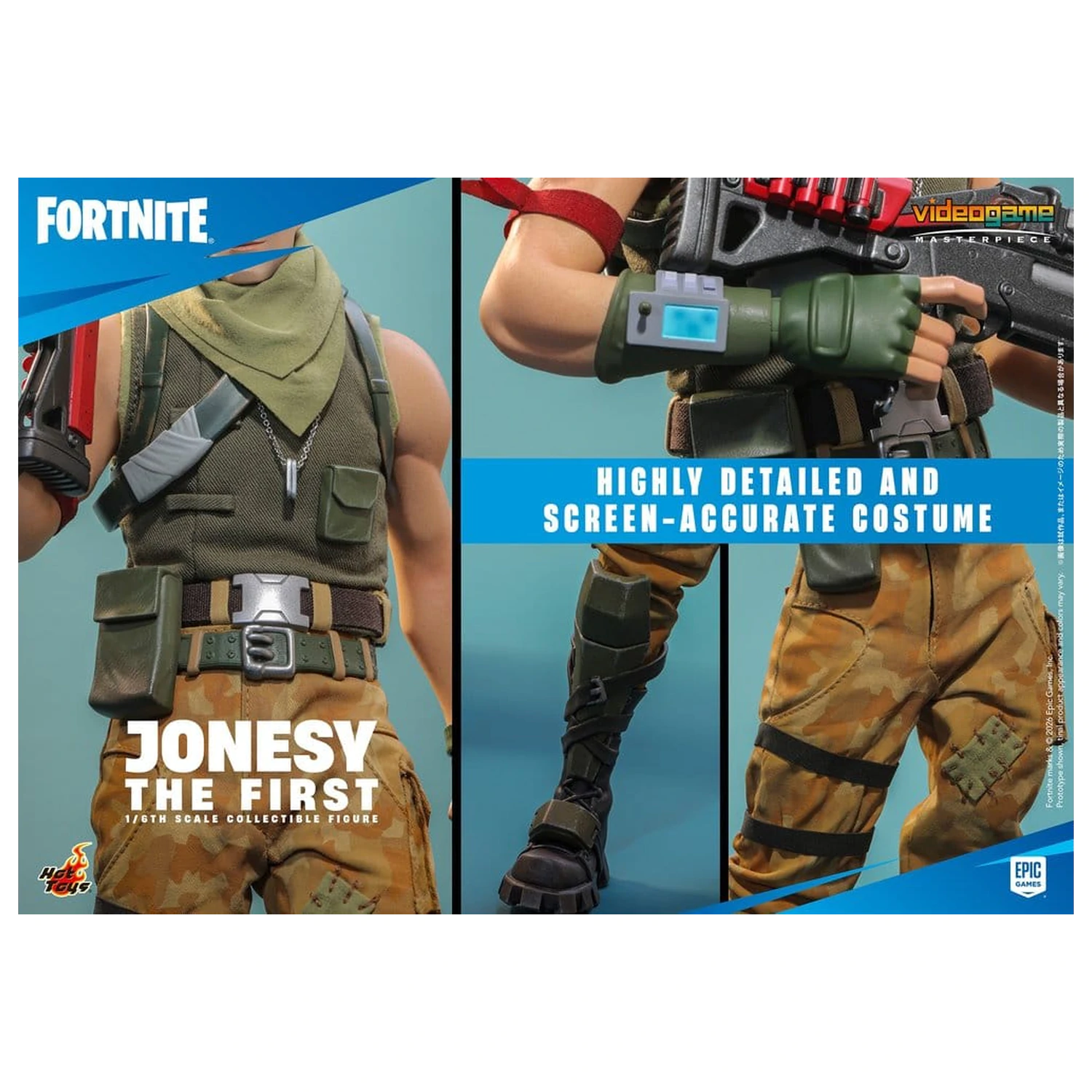 Fortnite Action Figure 1/6 Jonesy The First 32 cm fotografija proizvoda