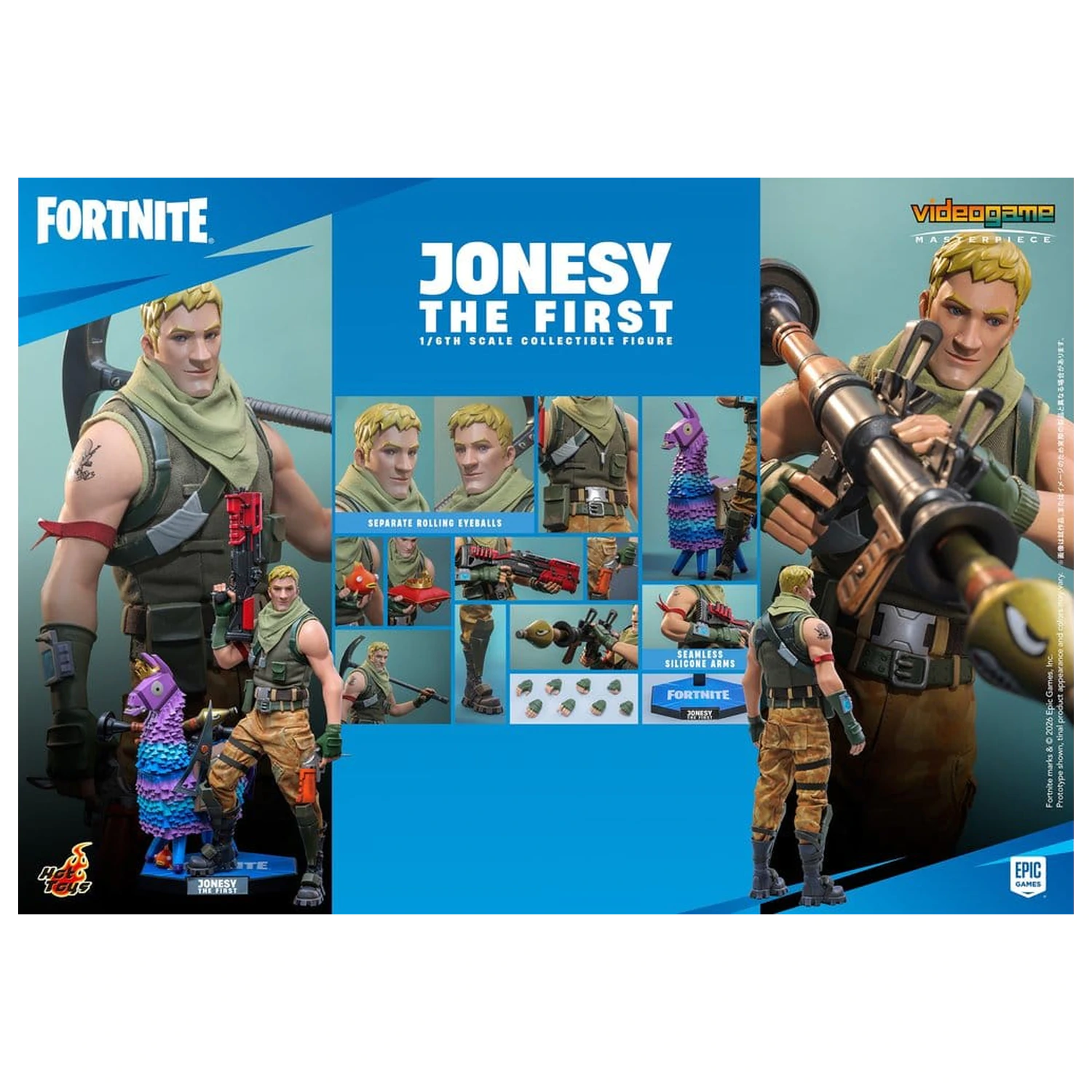 Fortnite Action Figure 1/6 Jonesy The First 32 cm fotografija proizvoda