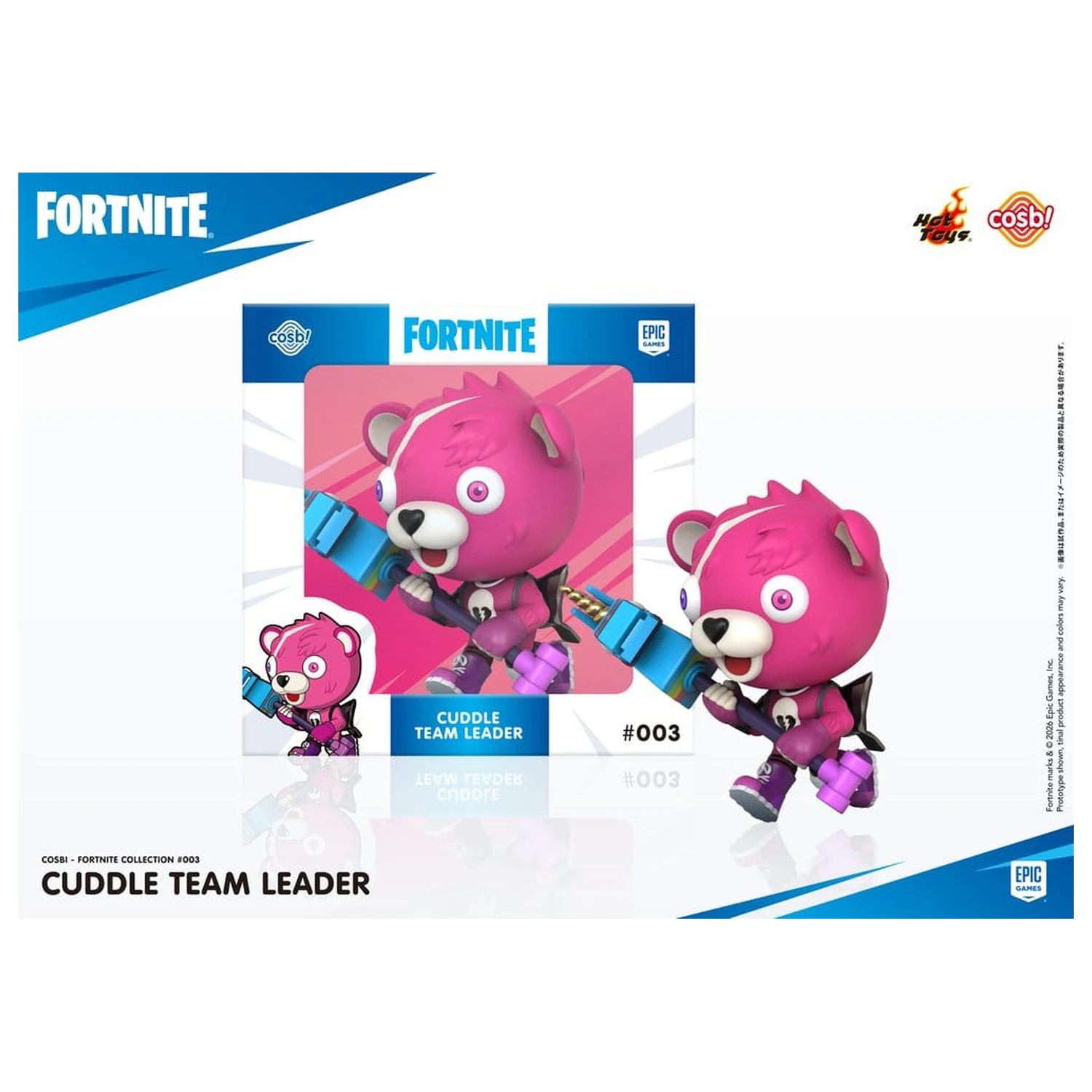 Fortnite Cosbi Mini figura Cuddle Team Leader 8 cm fotografija proizvoda