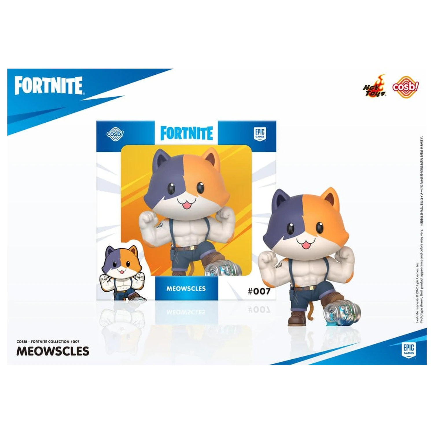 Fortnite Cosbi mini figura Meowscles 8 cm fotografija proizvoda