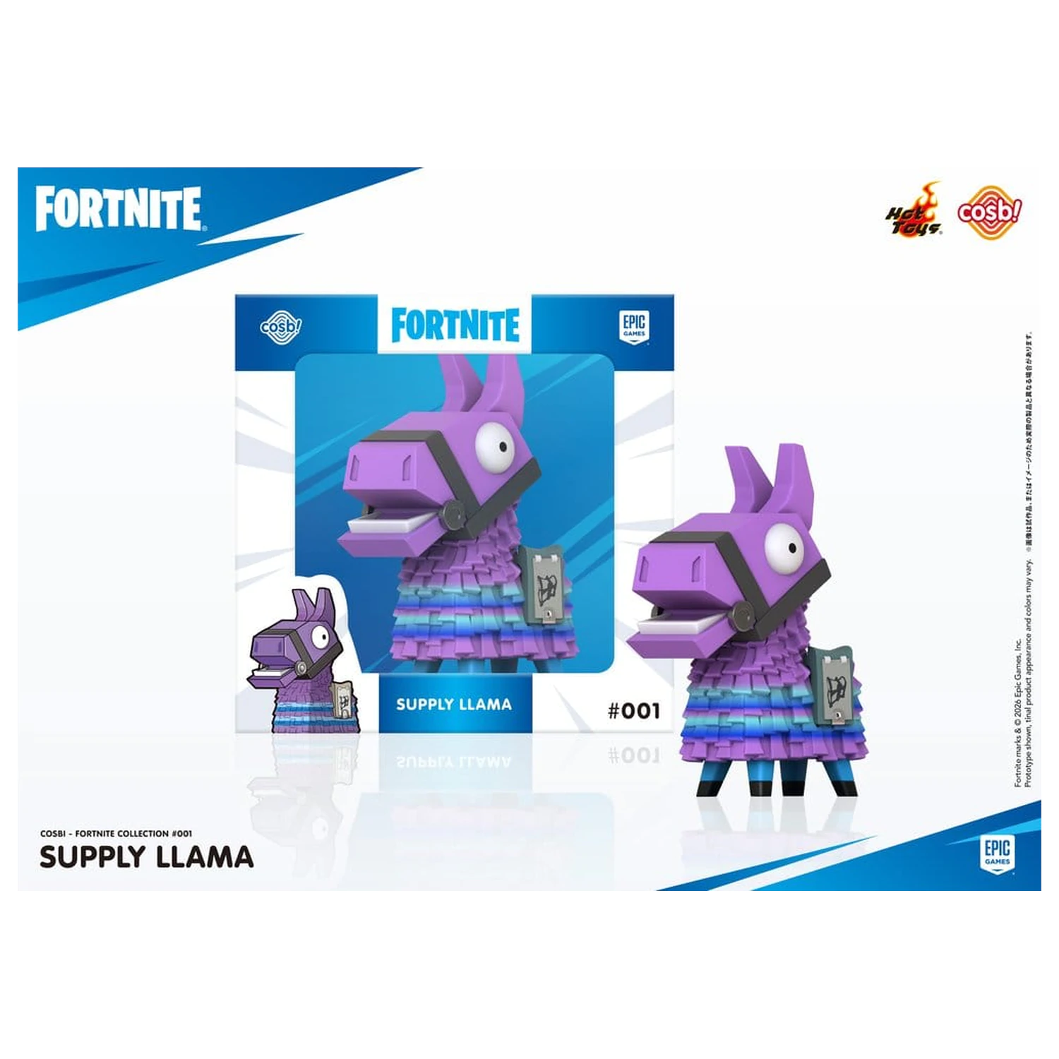 Fortnite Cosbi Mini figura Supply Llama 8 cm fotografija proizvoda