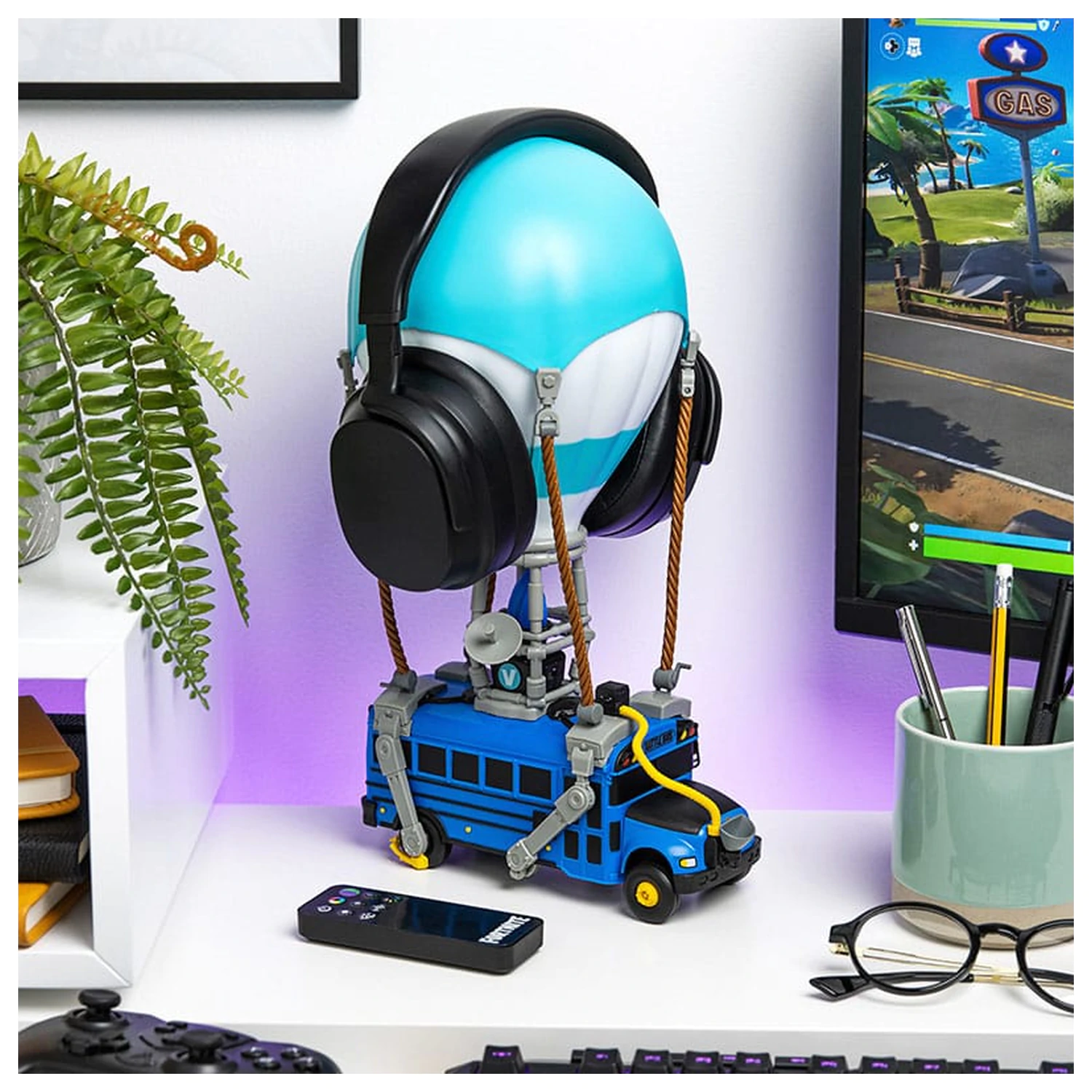 Fortnite Diorama Svjetleći Battle Bus fotografija proizvoda