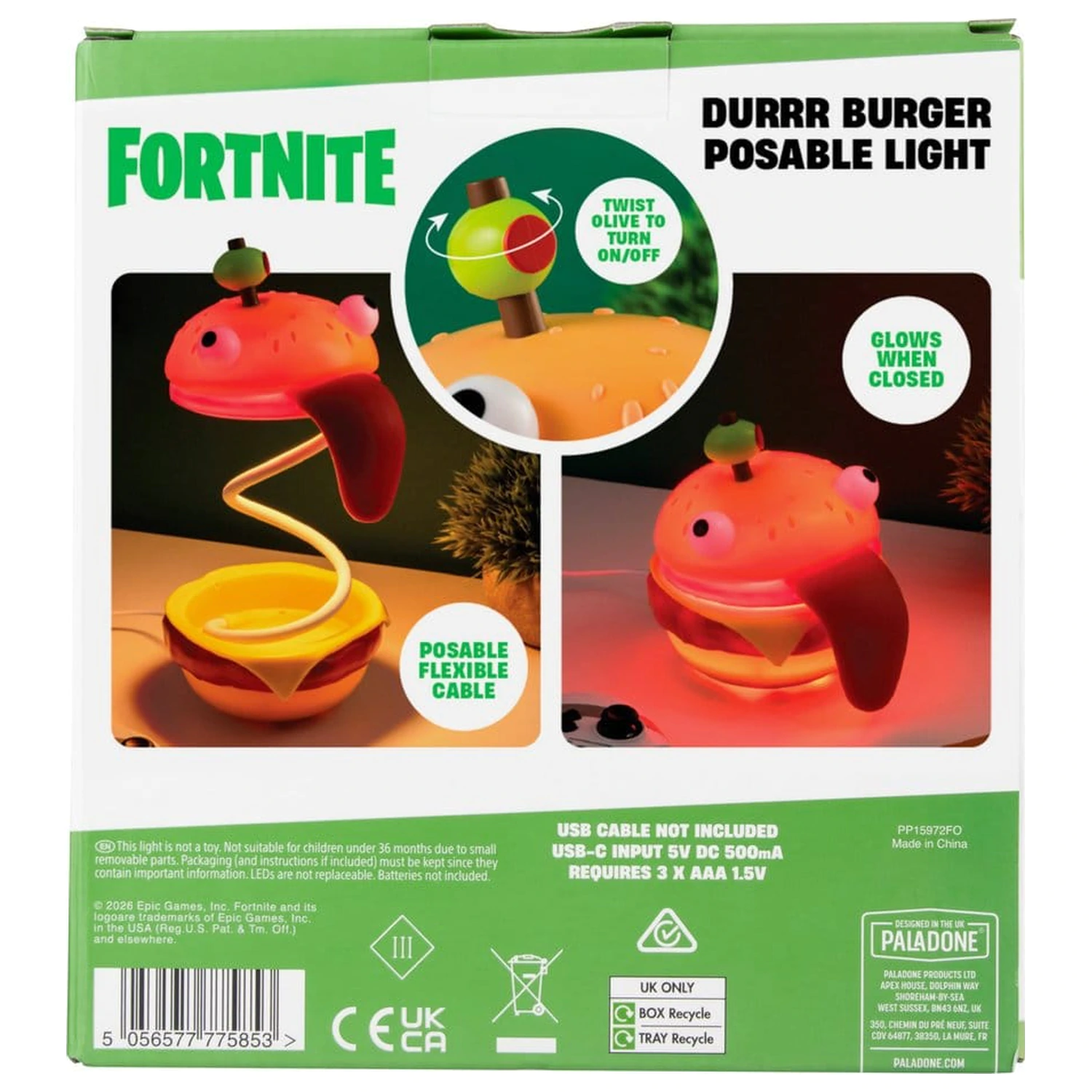 Fortnite Light Durrr Burger Posable figura 30 cm fotografija proizvoda