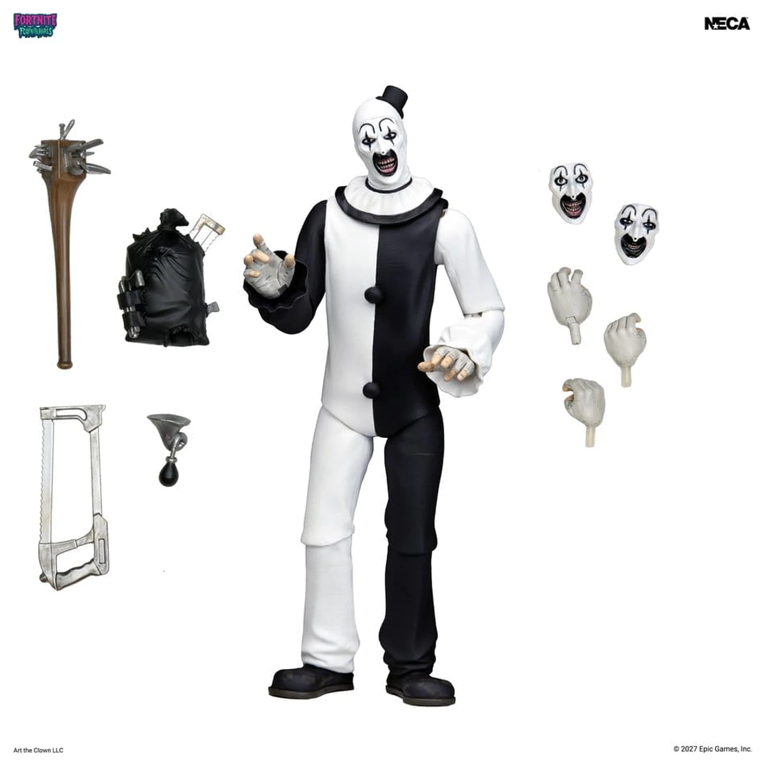 Fortnite: Fortnitemares akcijska figura Art the Clown 18 cm fotografija proizvoda