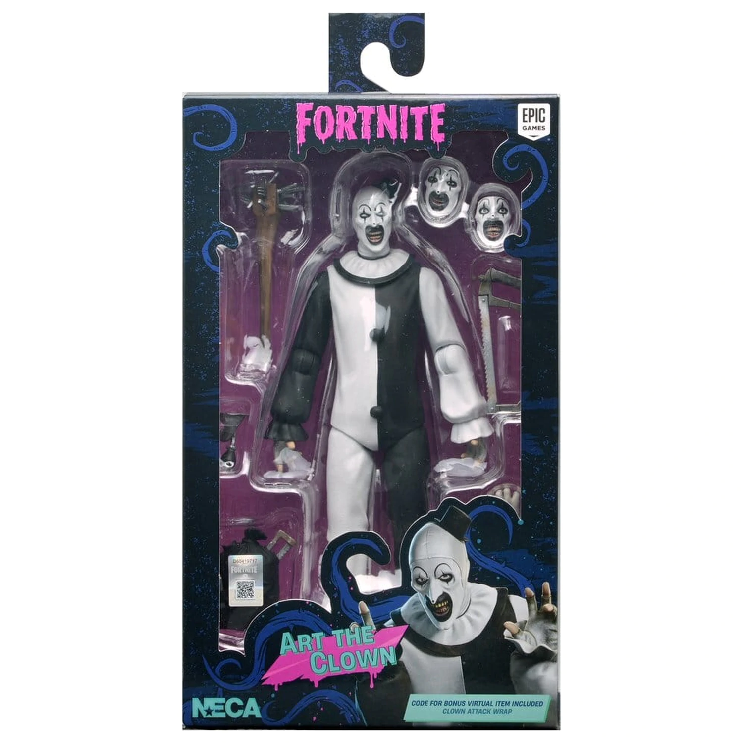 Fortnite: Fortnitemares akcijska figura Art the Clown 18 cm fotografija proizvoda