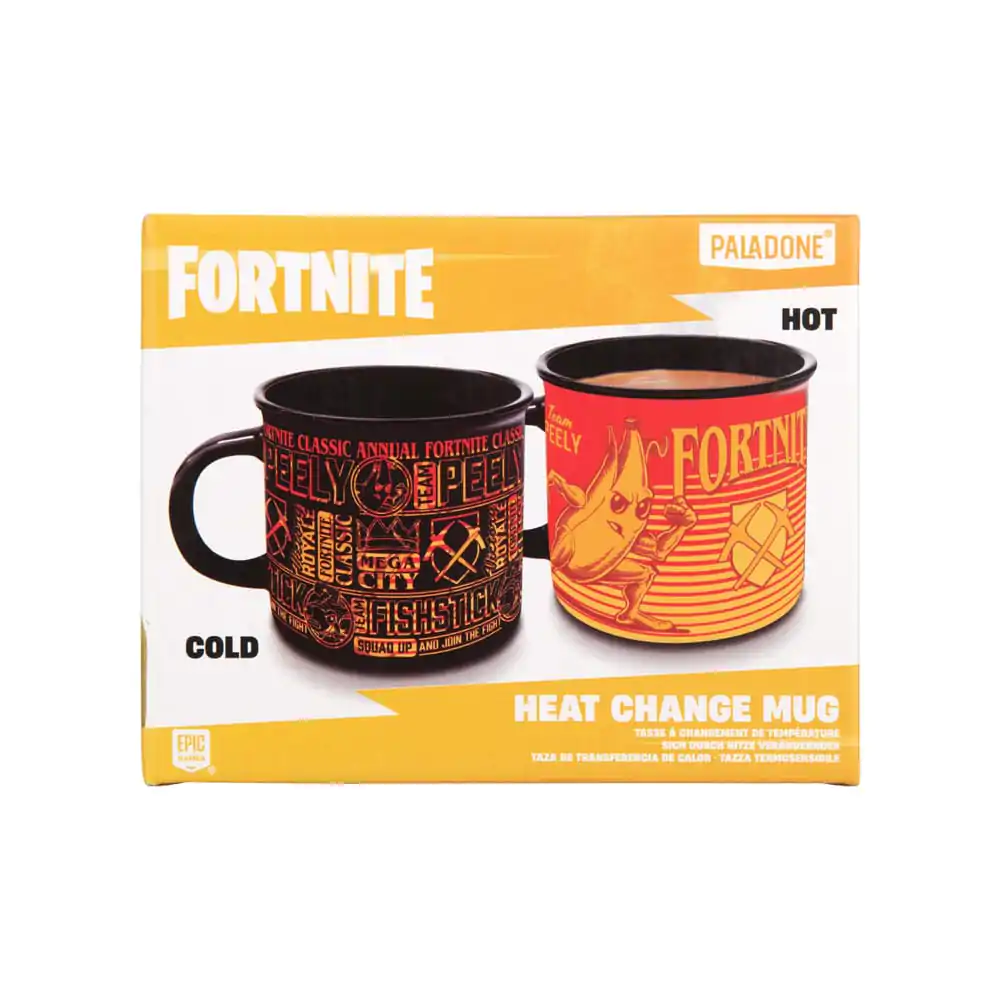 Fortnite šalica koja mijenja boju na toplinu fotografija proizvoda