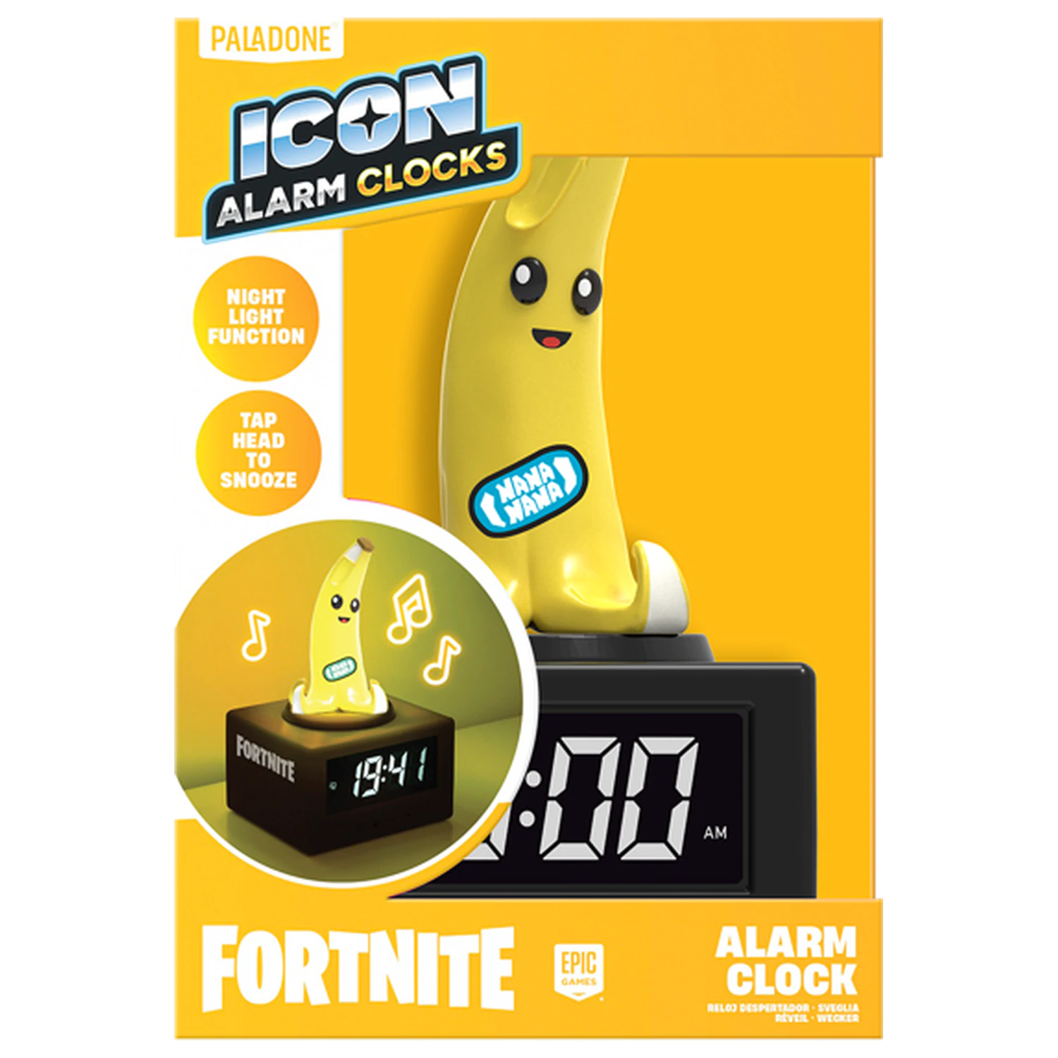 FORTNITE Peely budilica 16,5 cm fotografija proizvoda