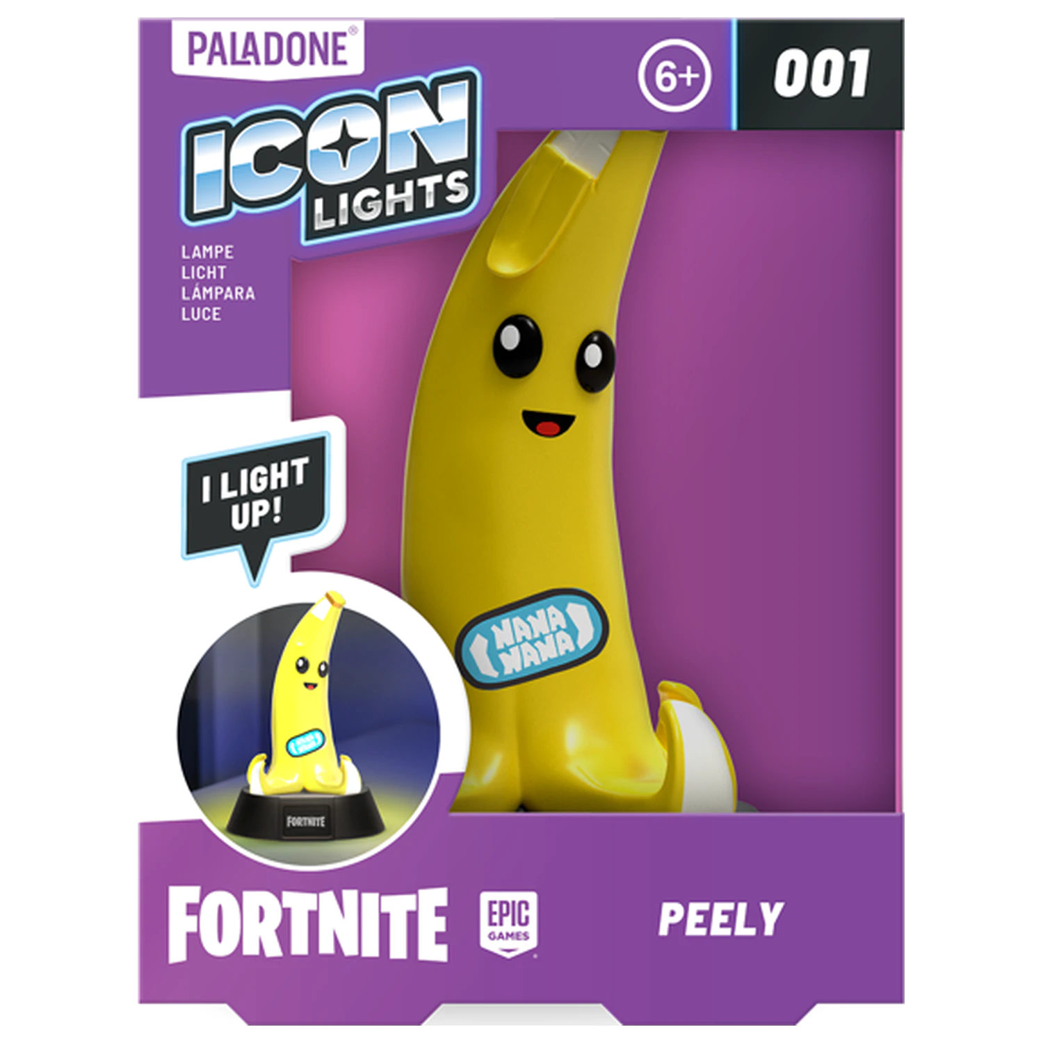 FORTNITE Peely Icon Lampa 11 cm fotografija proizvoda