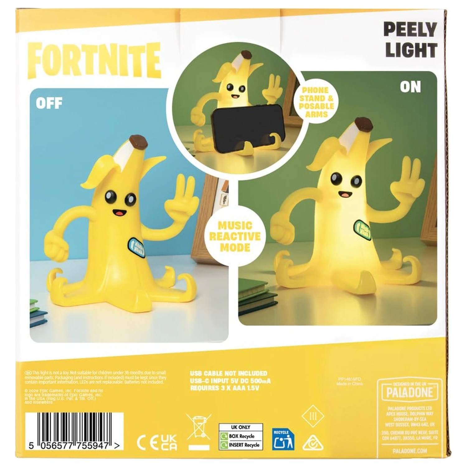 Fortnite Light Peely 20 cm fotografija proizvoda