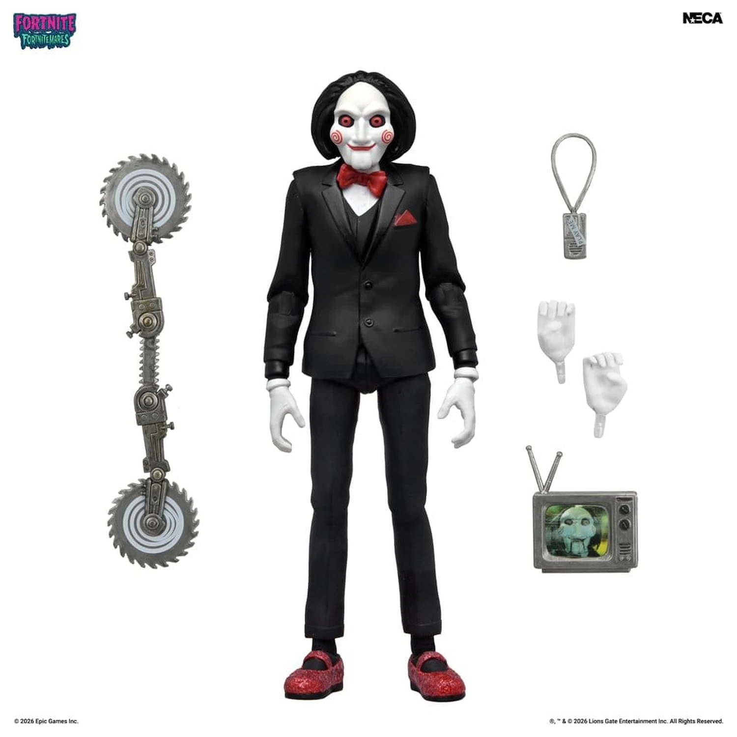 Fortnite/SAW Fortnitemares akcijska figura Billy the Puppet 18 cm fotografija proizvoda