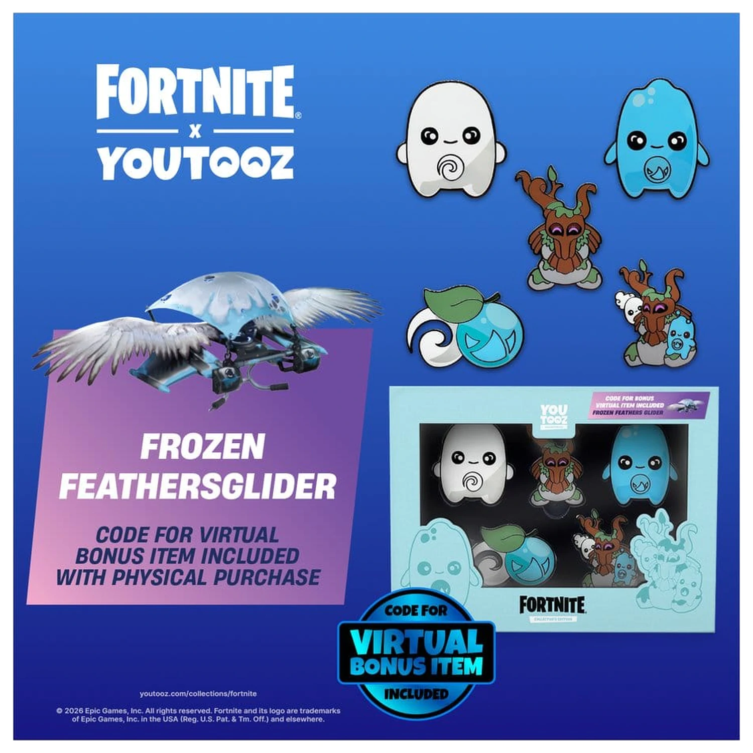 Fortnite Komplet od 5 bedževa Sprite set 5 cm fotografija proizvoda