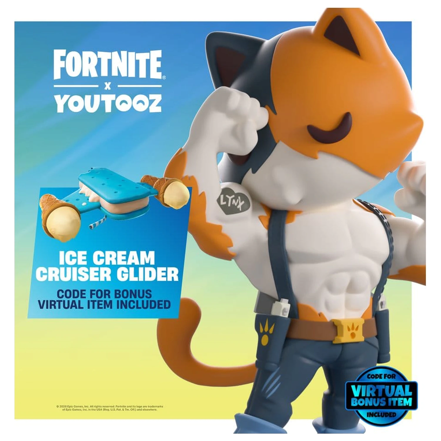 Fortnite Vinilna figura Meowscles 13 cm fotografija proizvoda
