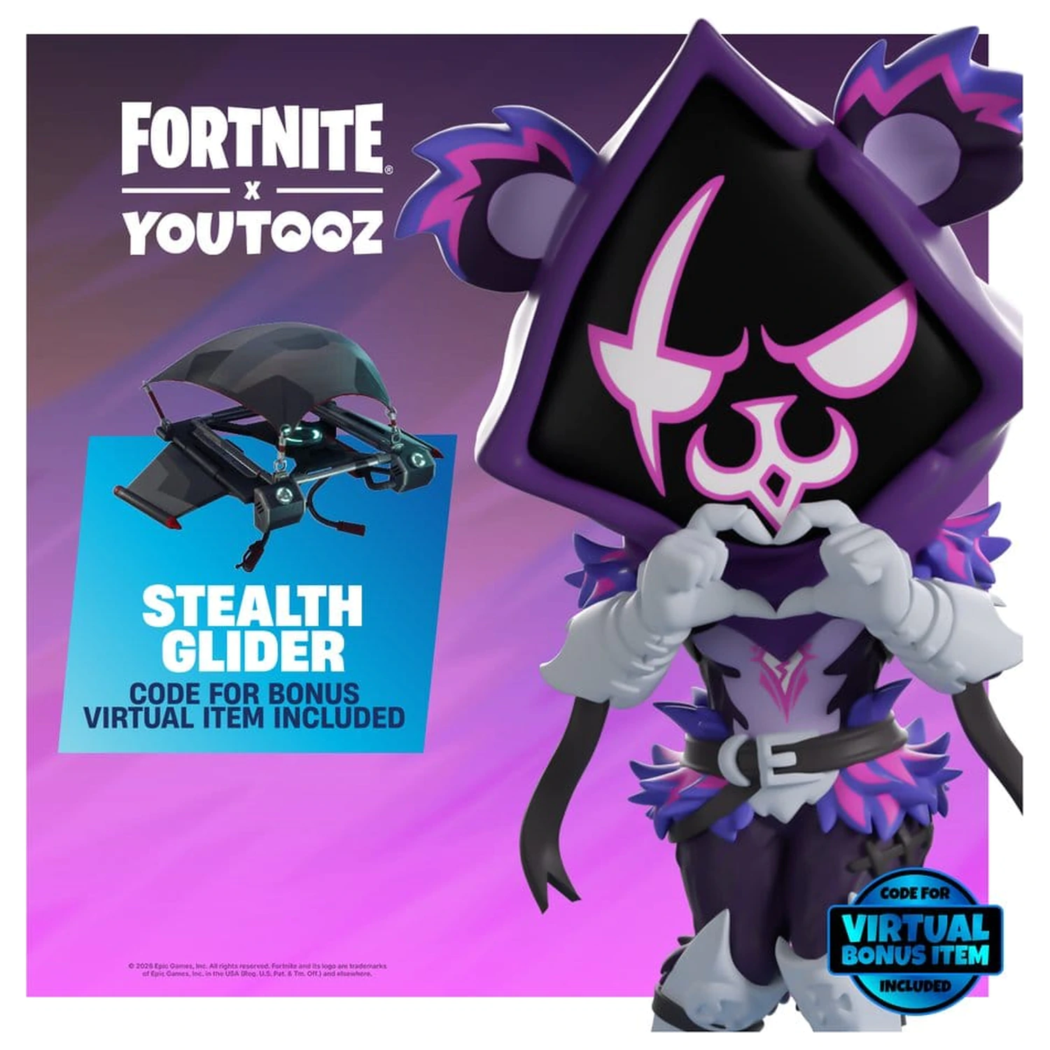 Fortnite vinilna figura Raven Team Leader 12 cm fotografija proizvoda