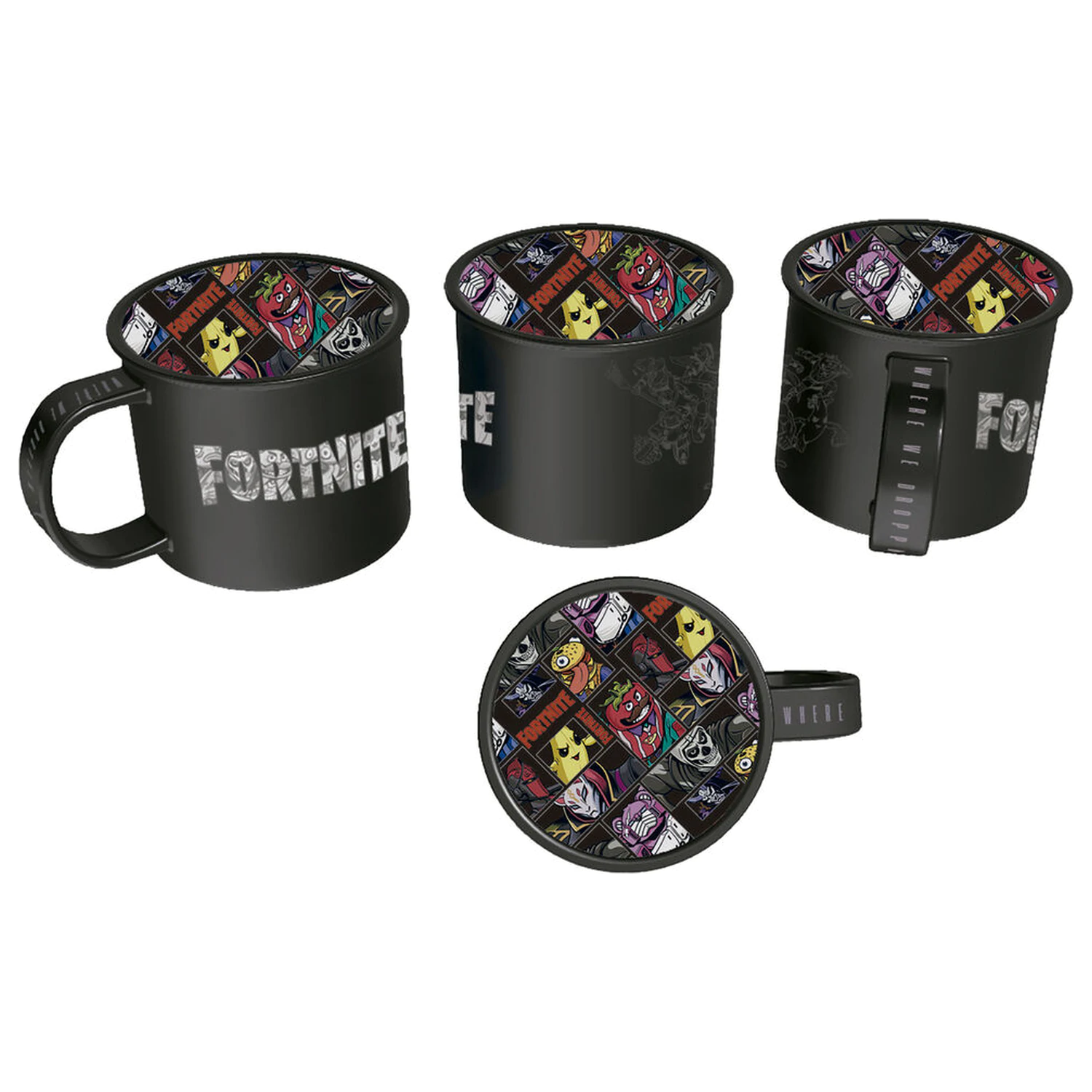 Fortnite Where we Droppin šalica 430 ml fotografija proizvoda