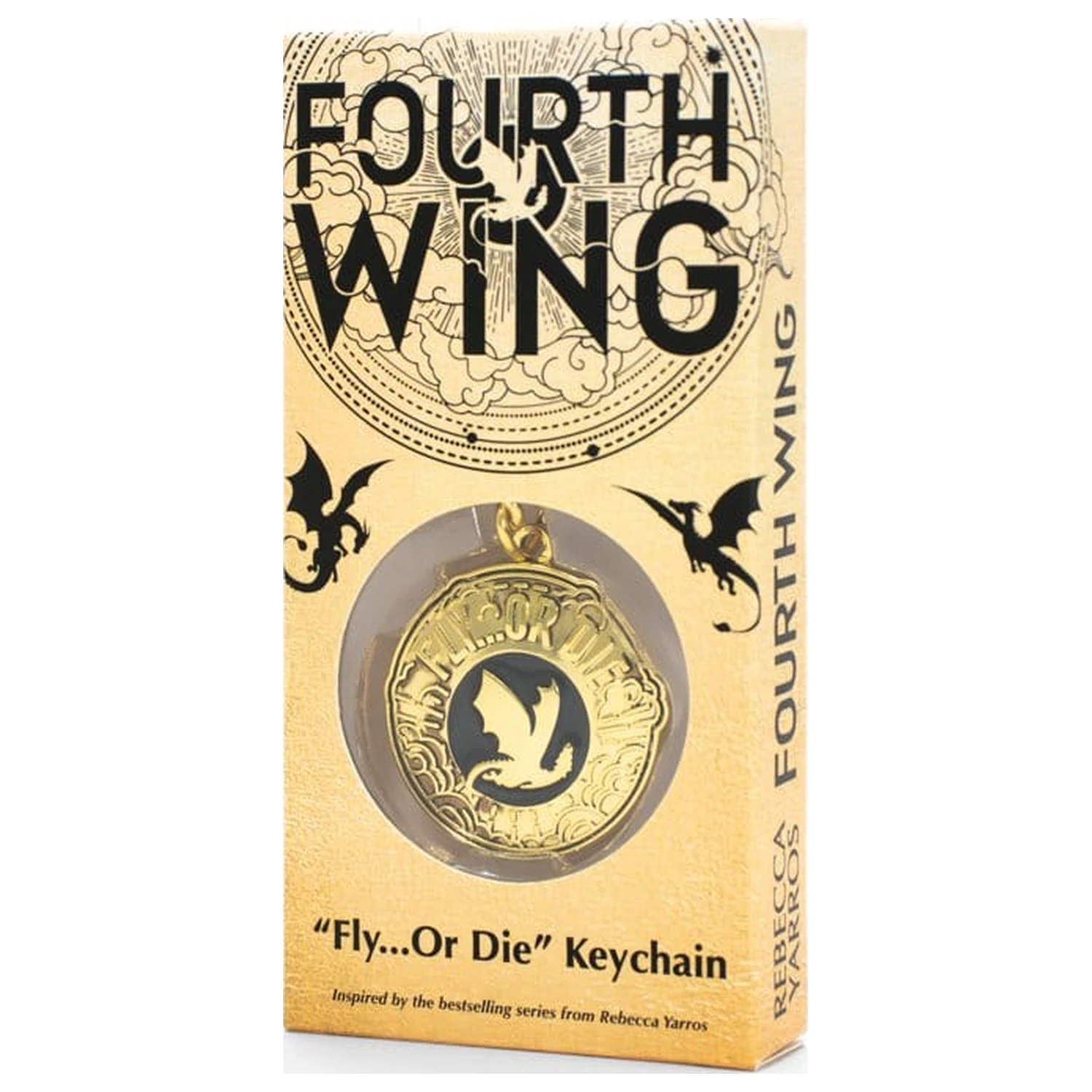Fourth Wing Privjesak za ključeve Fly or Die 14 cm fotografija proizvoda