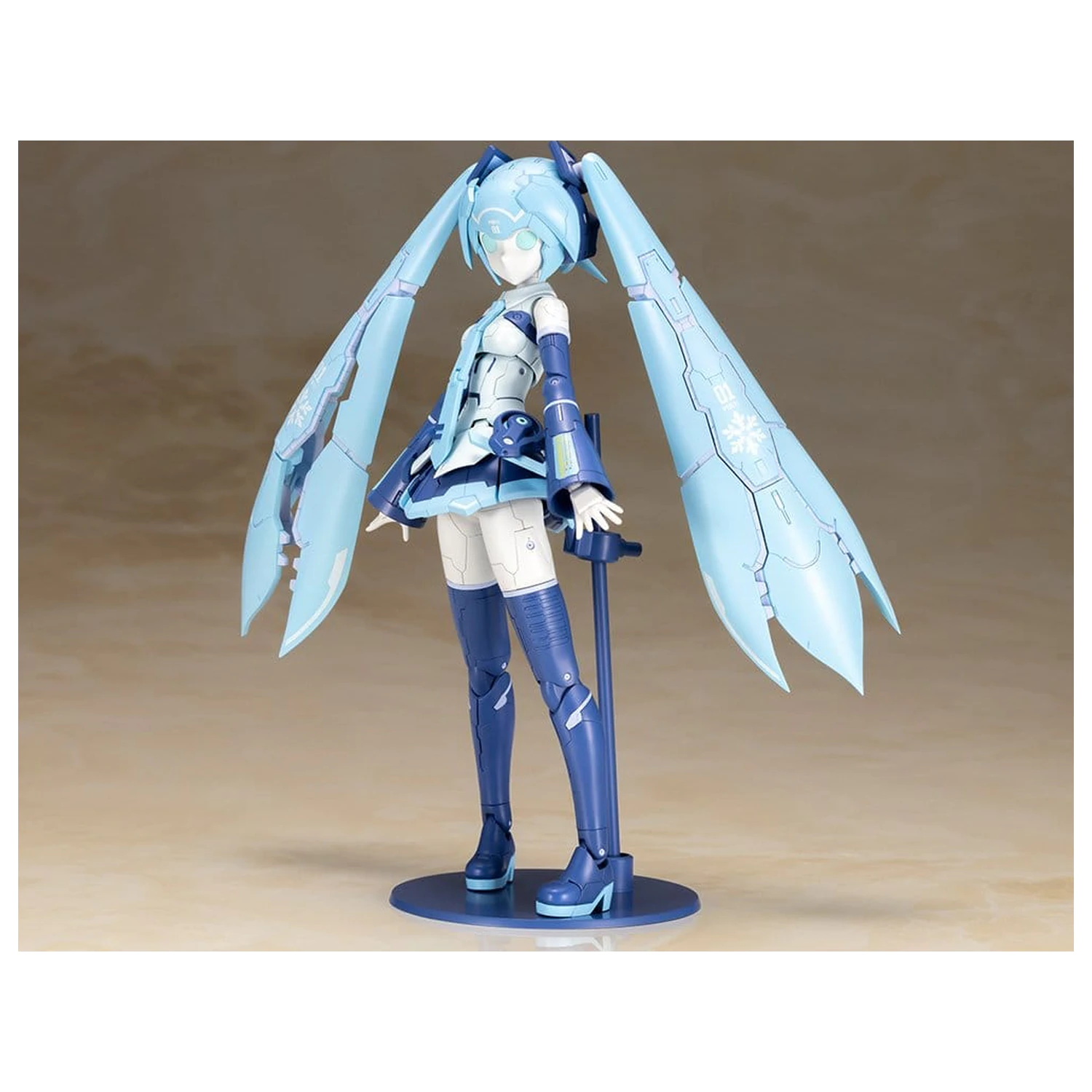 Frame Arms Plastični model Komplet 1/100 Frame Artist Snow Miku 16 cm fotografija proizvoda