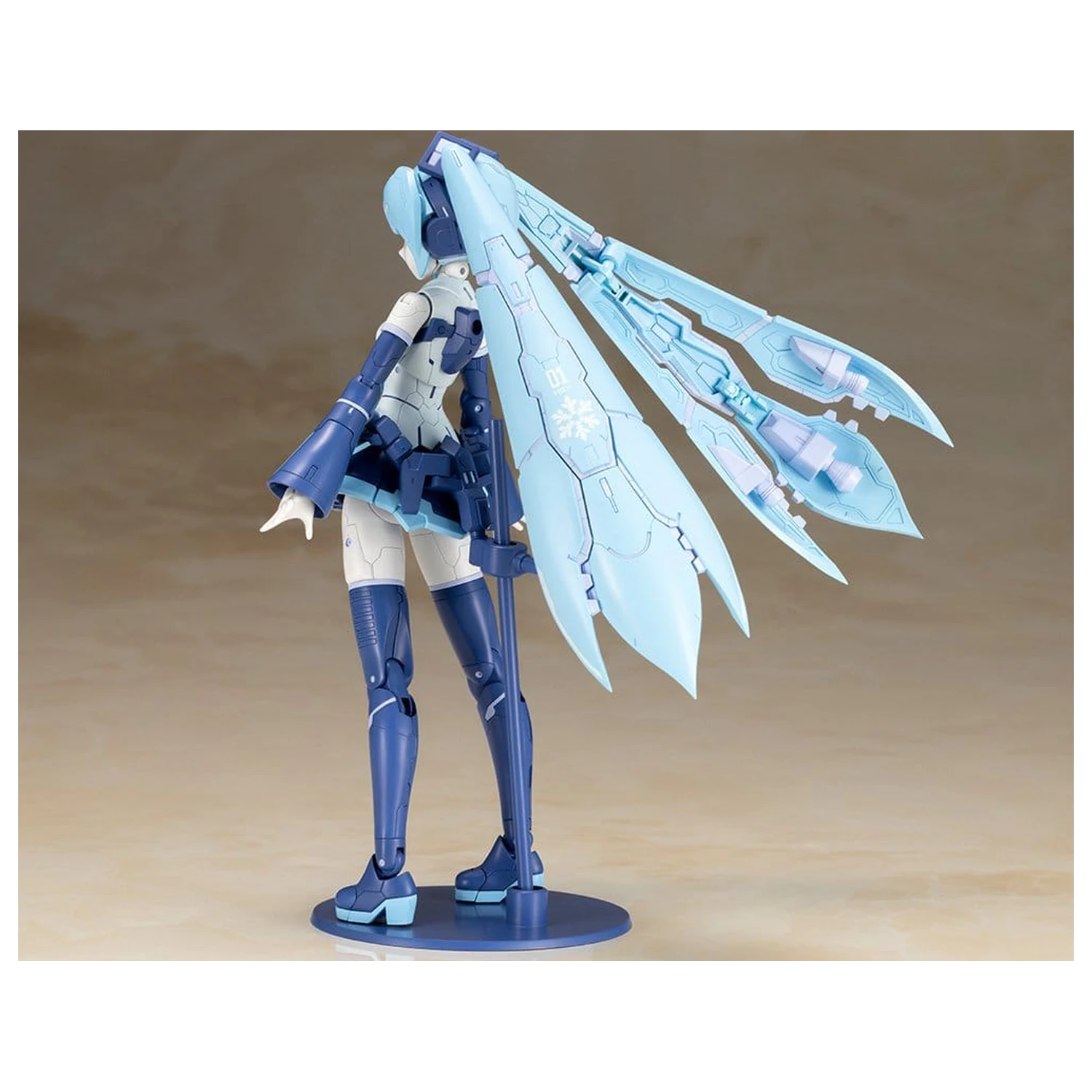 Frame Arms Plastični model Komplet 1/100 Frame Artist Snow Miku 16 cm fotografija proizvoda