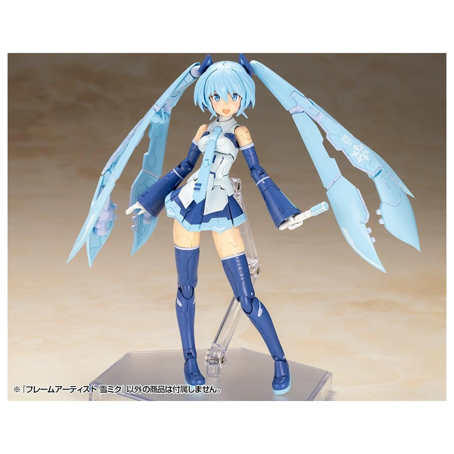 Frame Arms Plastični model Komplet 1/100 Frame Artist Snow Miku 16 cm fotografija proizvoda