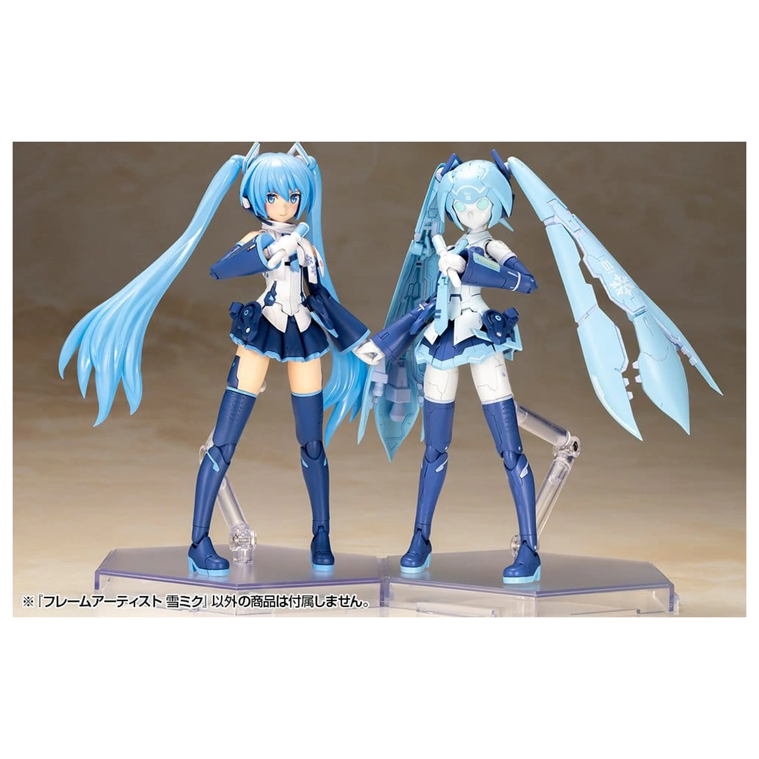 Frame Arms Plastični model Komplet 1/100 Frame Artist Snow Miku 16 cm fotografija proizvoda
